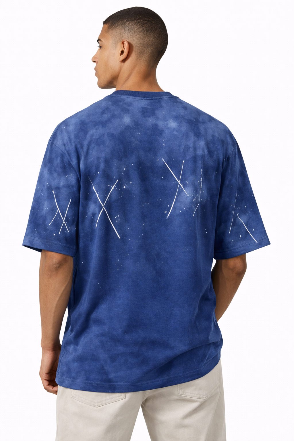 MENS BROWD SHOUILDER TSHIRT