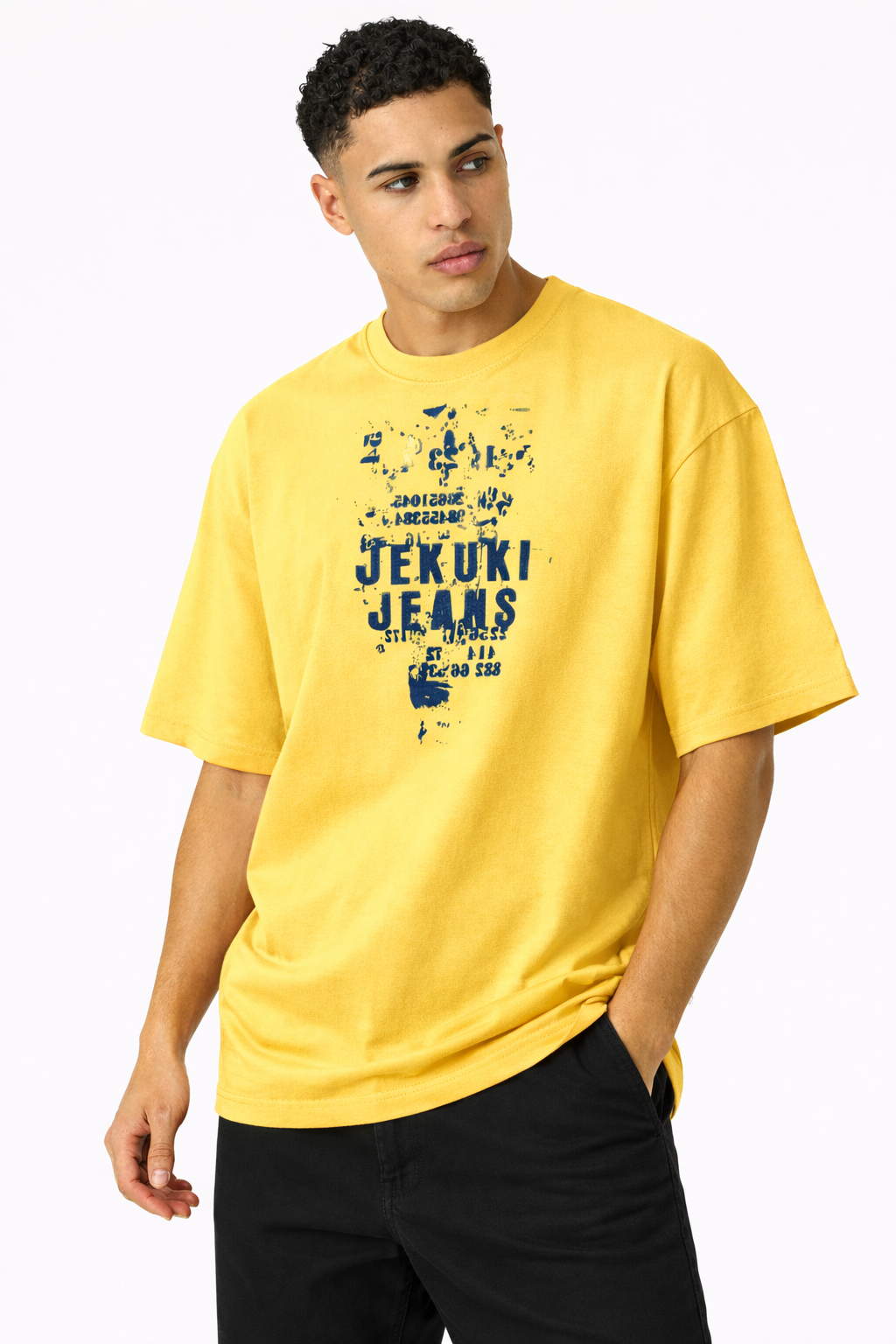 MENS BROWD SHOUILDER TSHIRT
