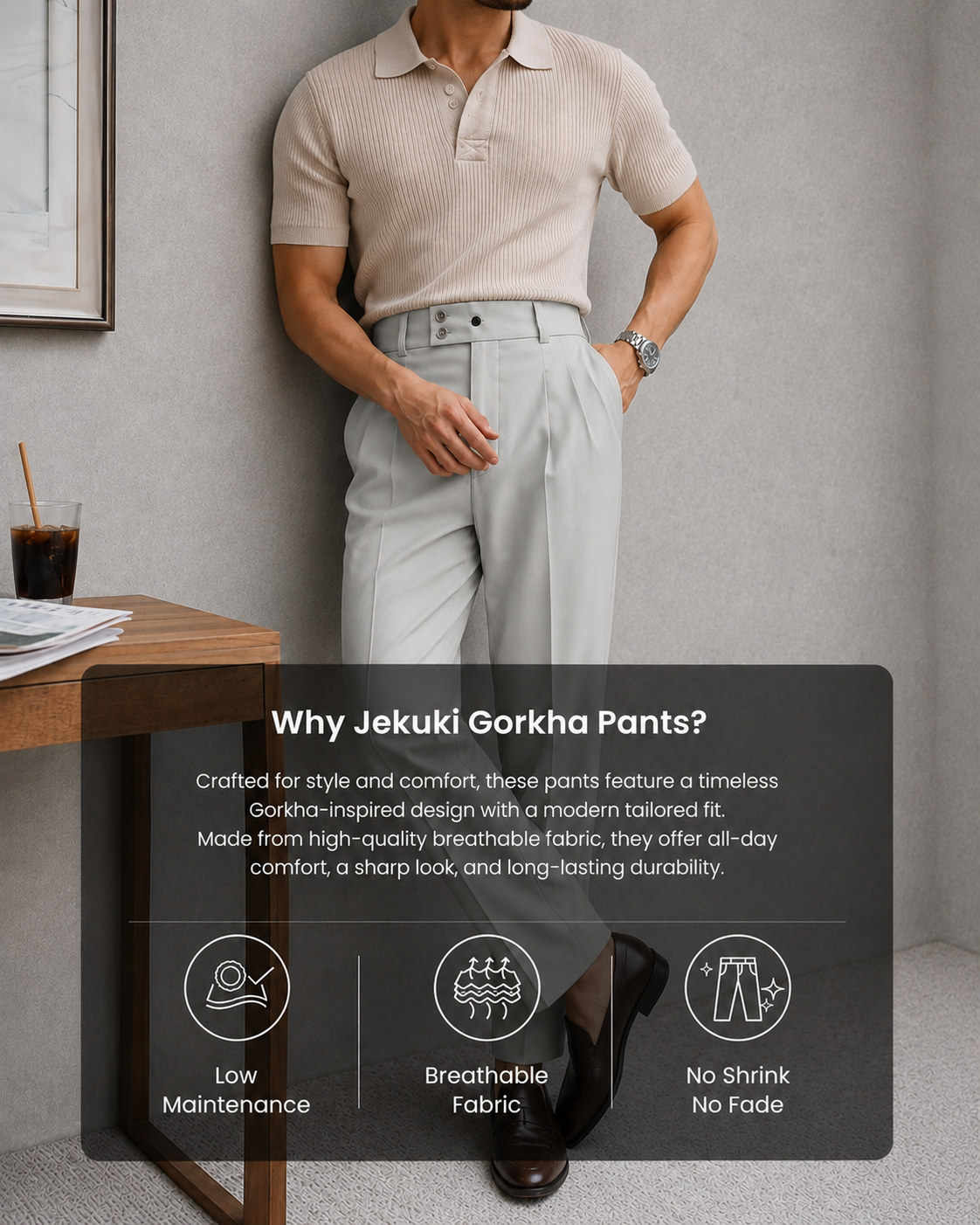 MENS GORKHA PANT