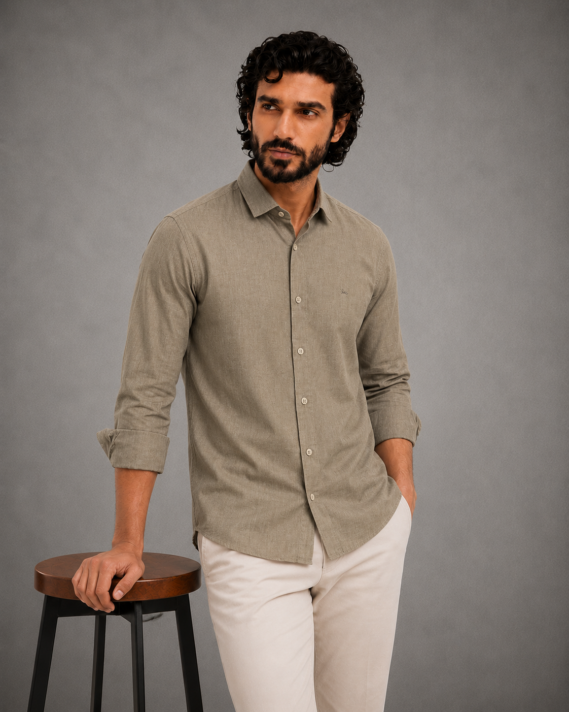 Desert Sand Textured Shirt