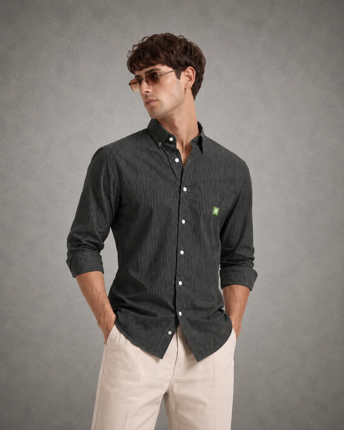 Shadow Pinstripe Shirt