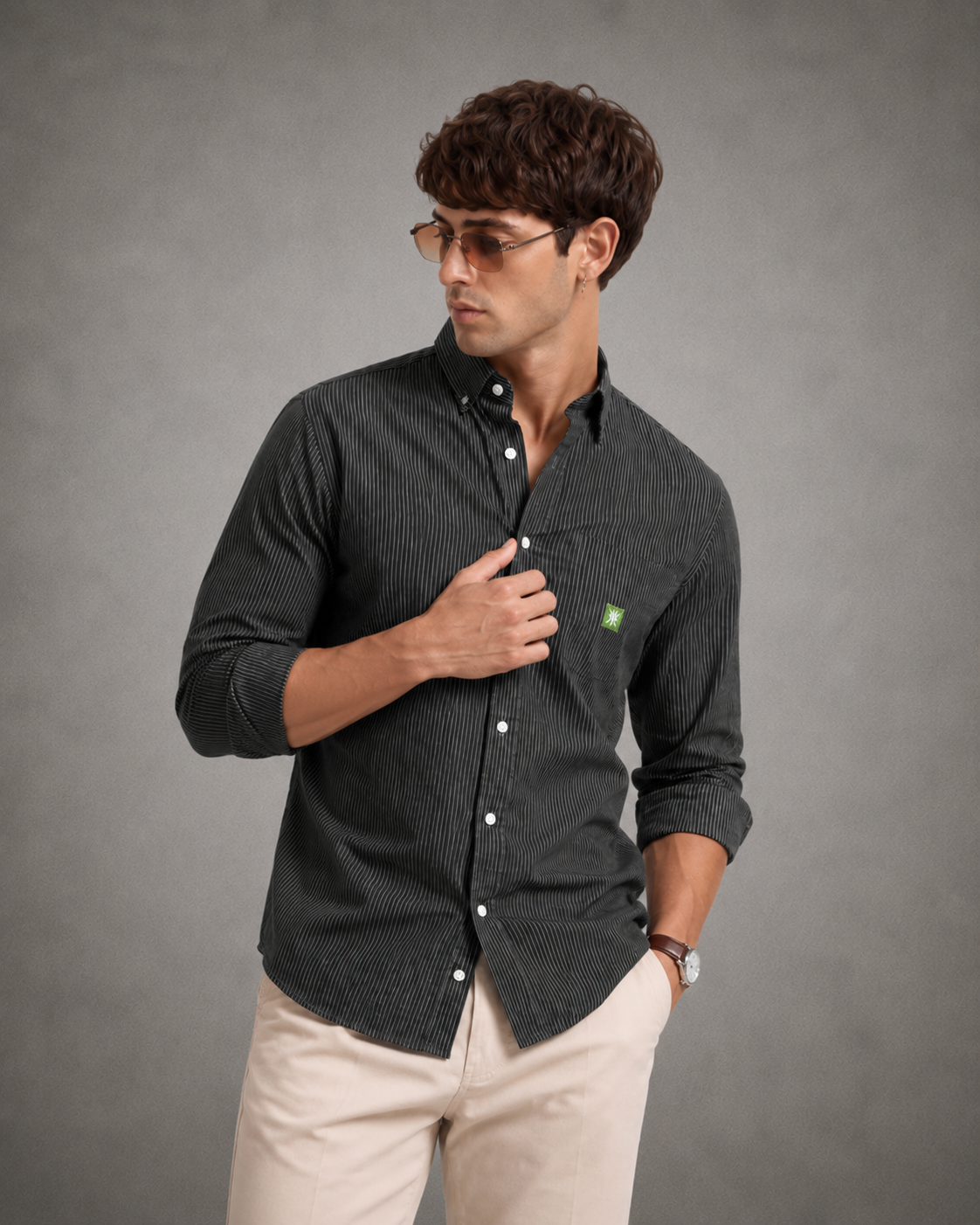 Shadow Pinstripe Shirt