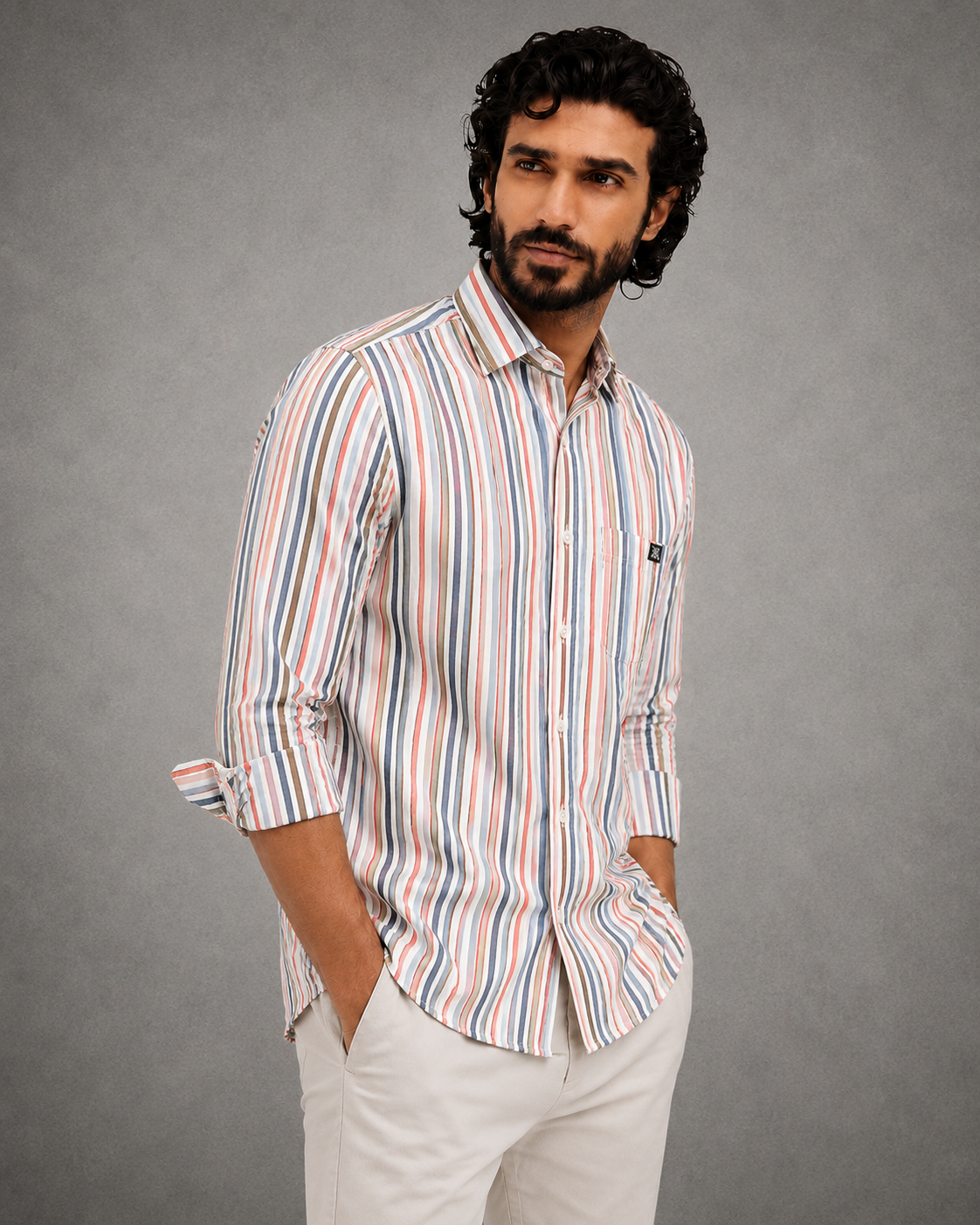 Urban Multi Stripe Shirt
