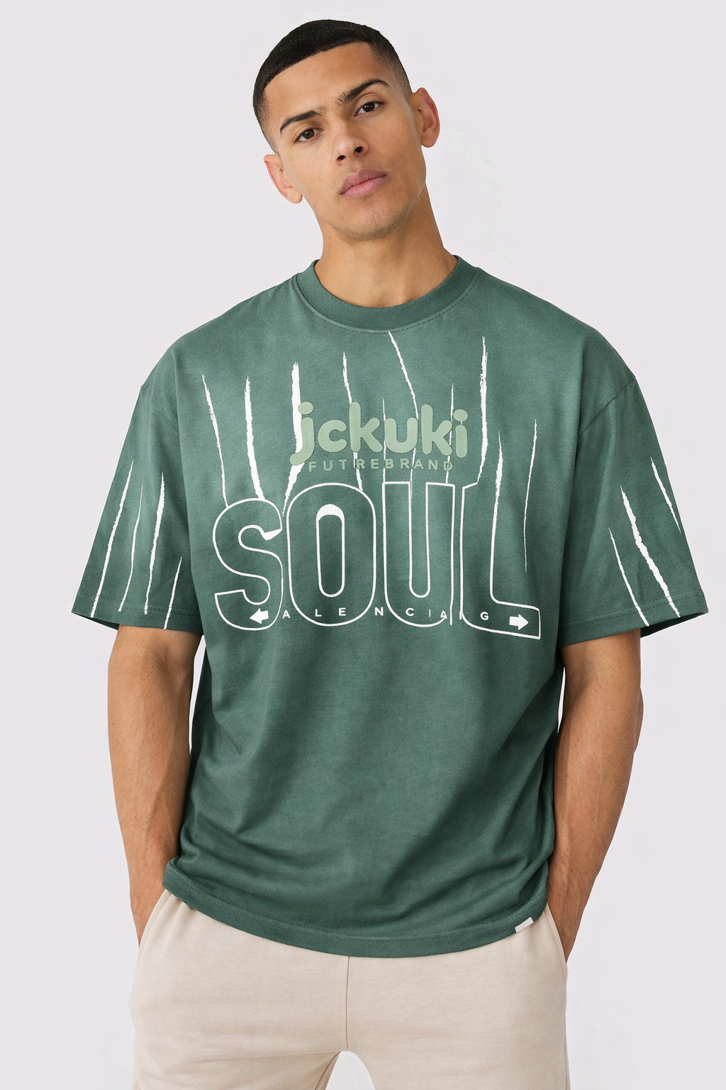 MENS BROWD SHOULDIER T-SHIRT