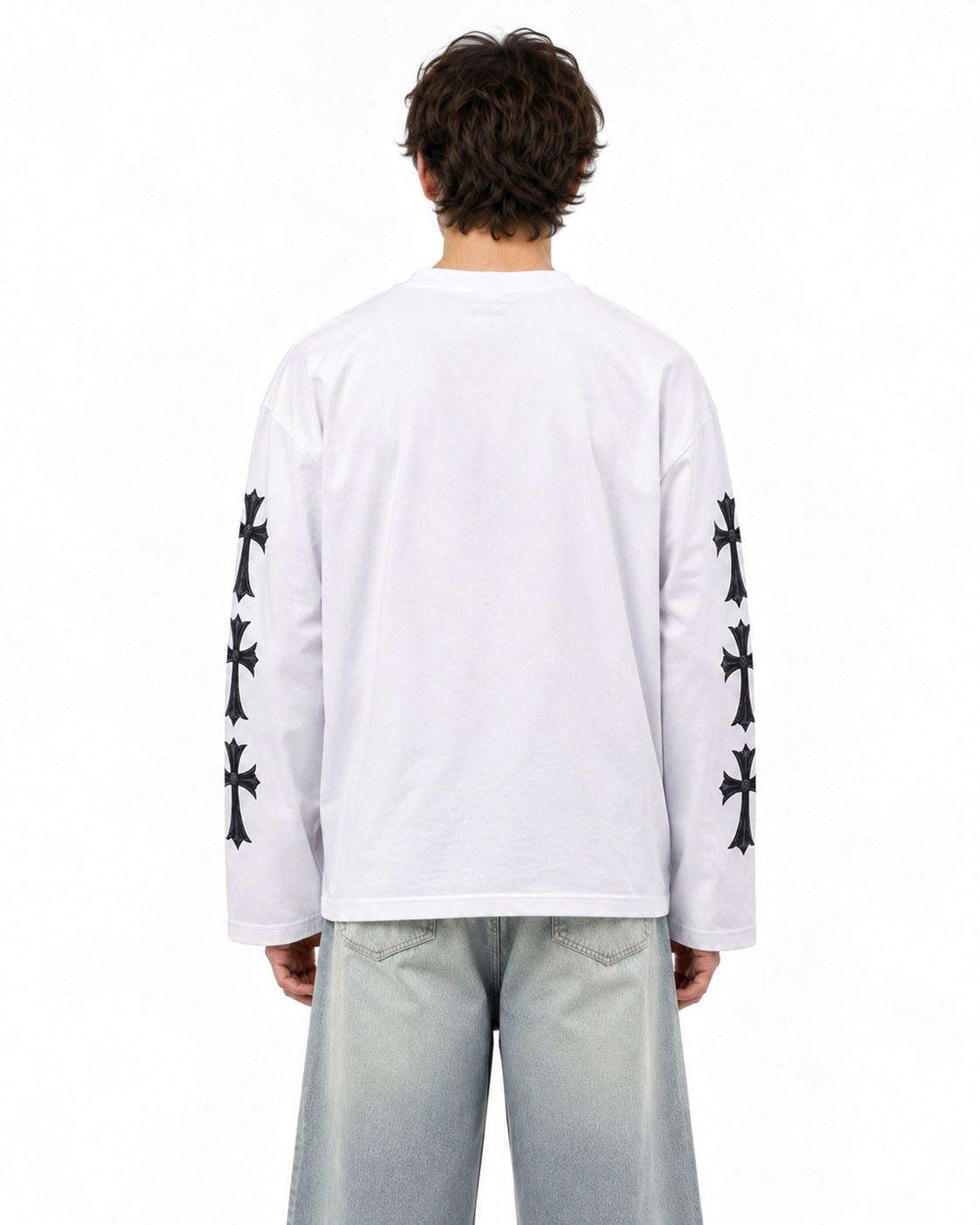 White Boxy Fit T Shirt FS