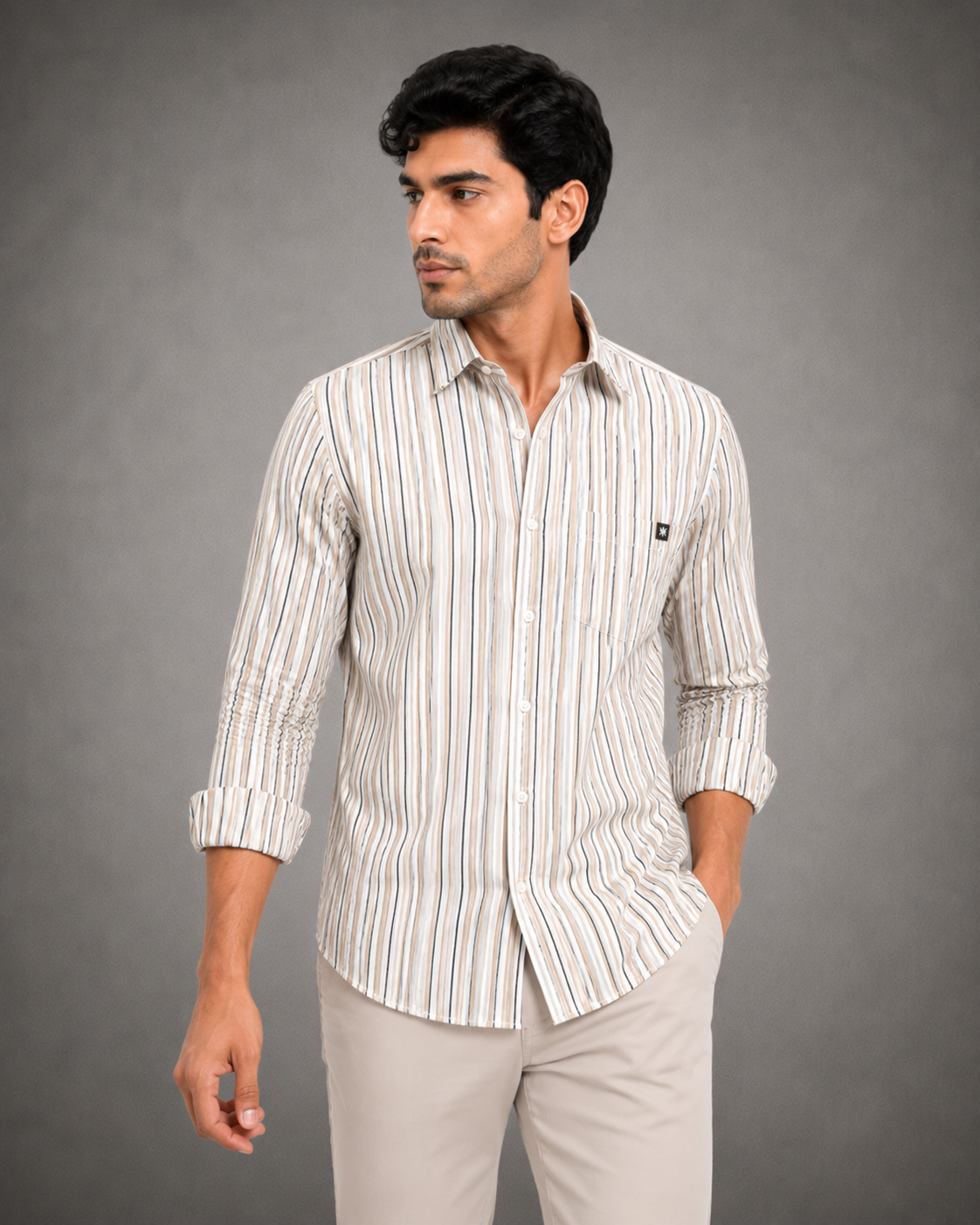Sandstone Stripe Shirt
