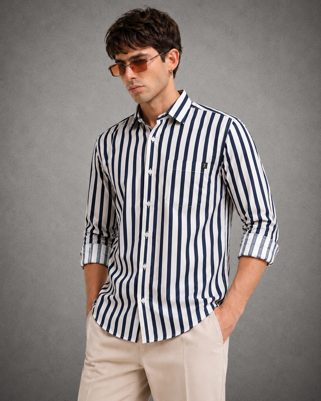 Midnight Stripe Shirt