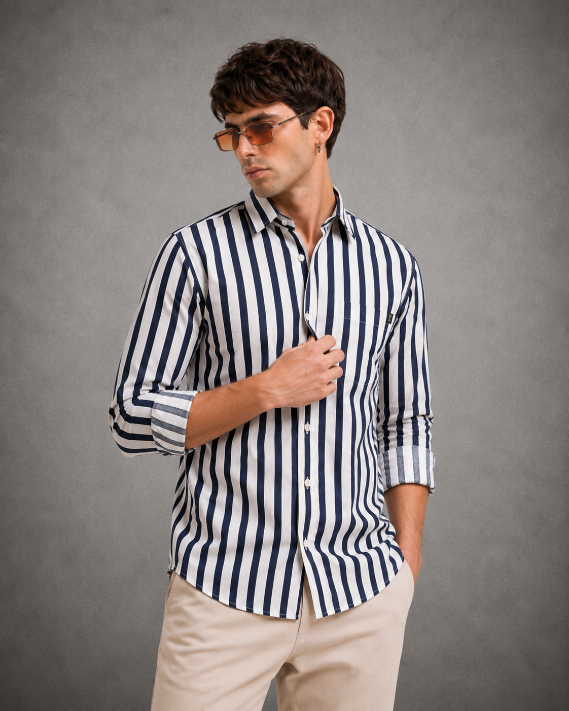 Midnight Stripe Shirt