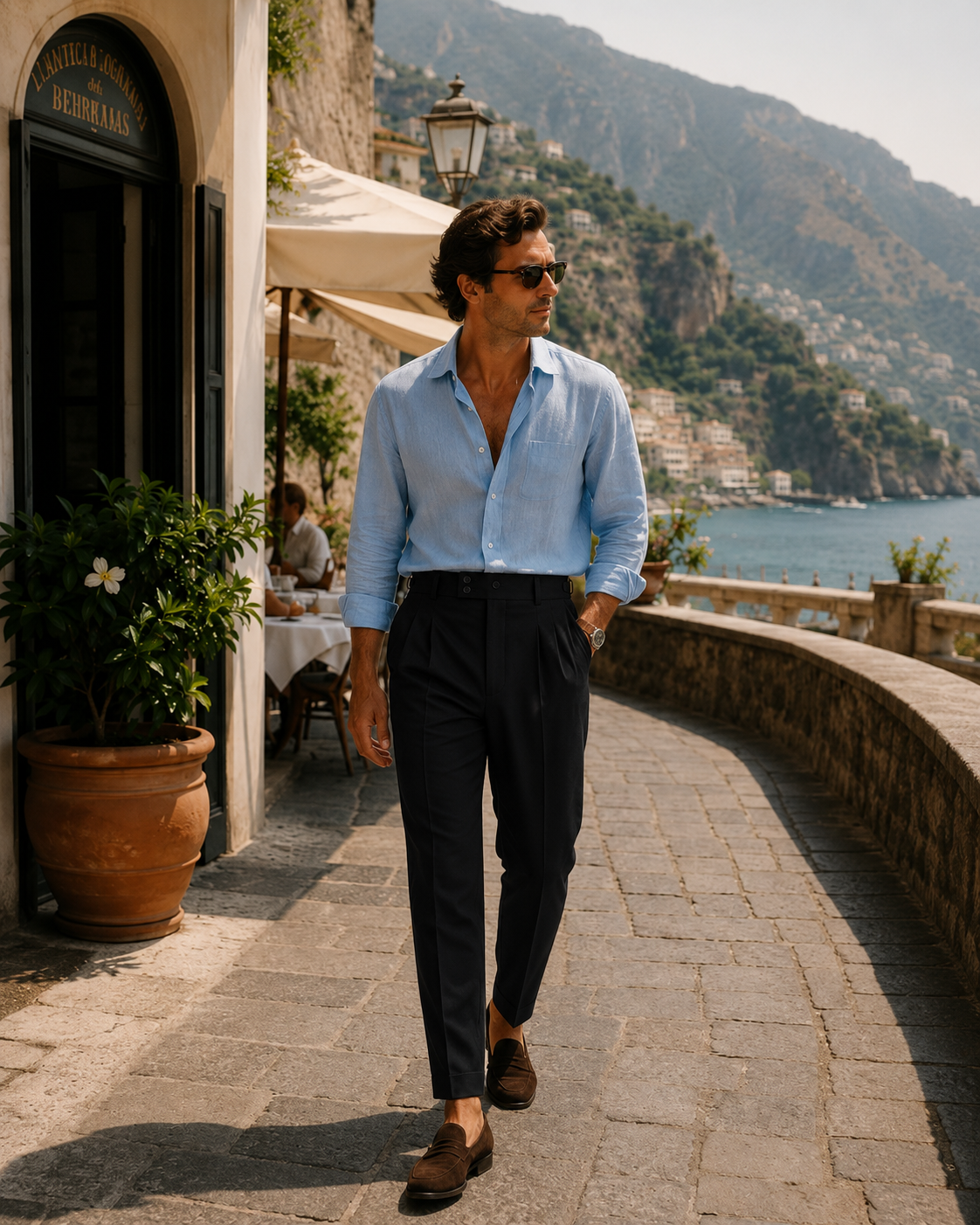 Black Gurkha Pant