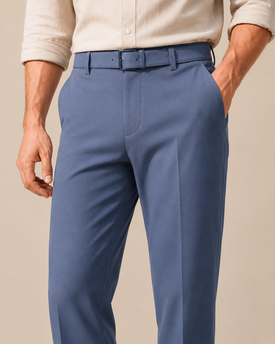 LIGHT GREY KOREANFIT PANT