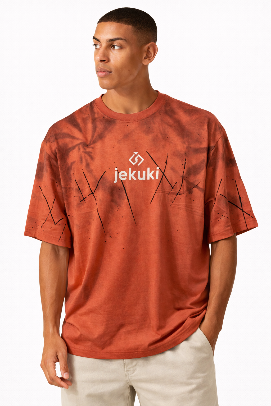 MENS BROWD SHOUILDER TSHIRT