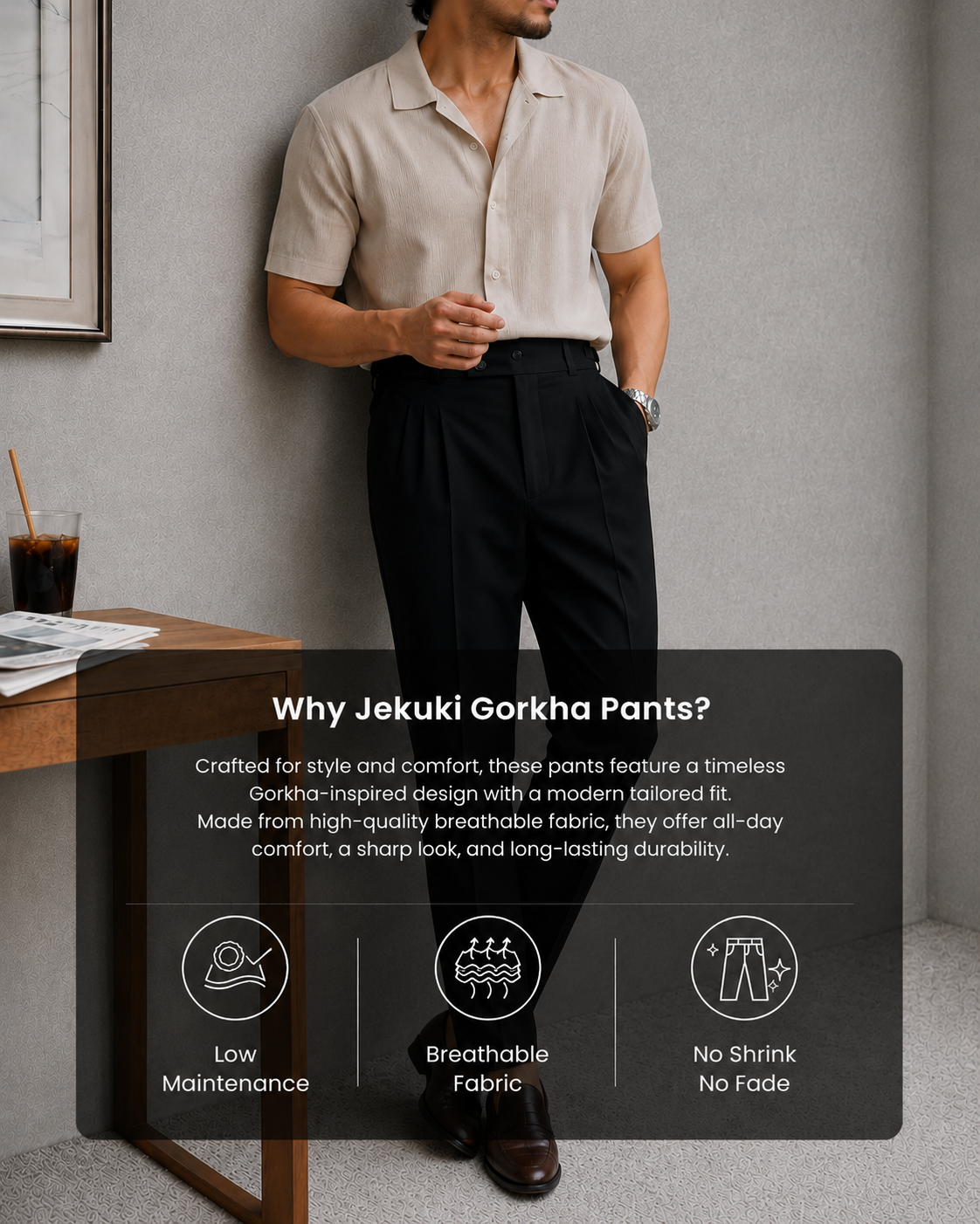 MENS GORKHA PANT