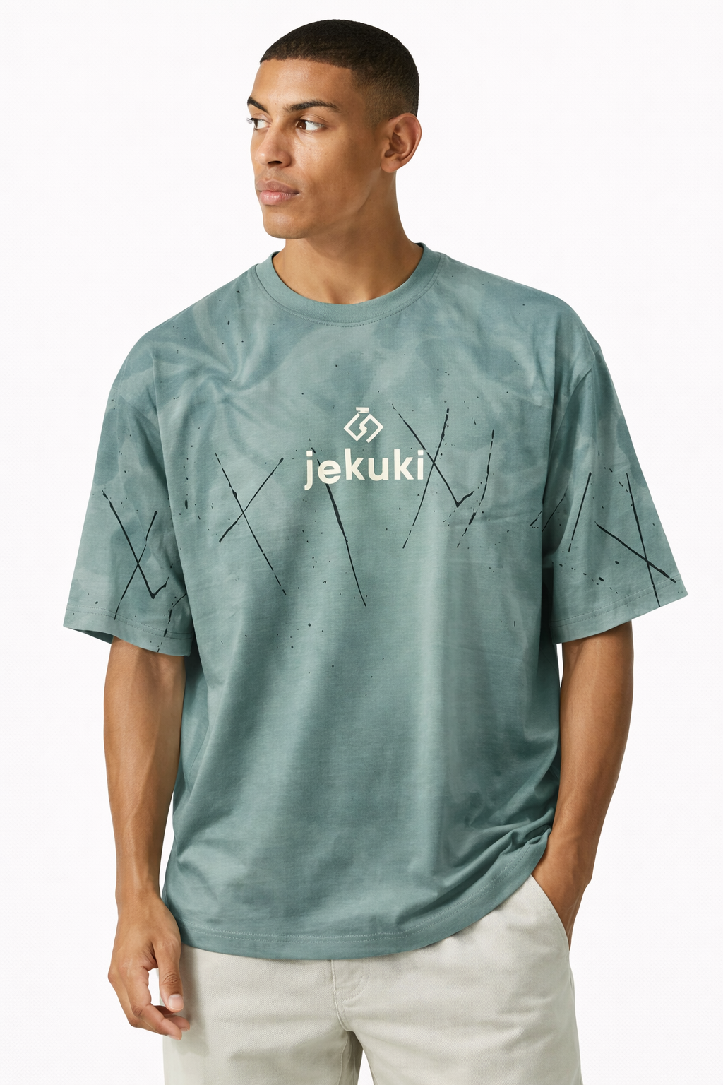 MENS BROWD SHOUILDER TSHIRT