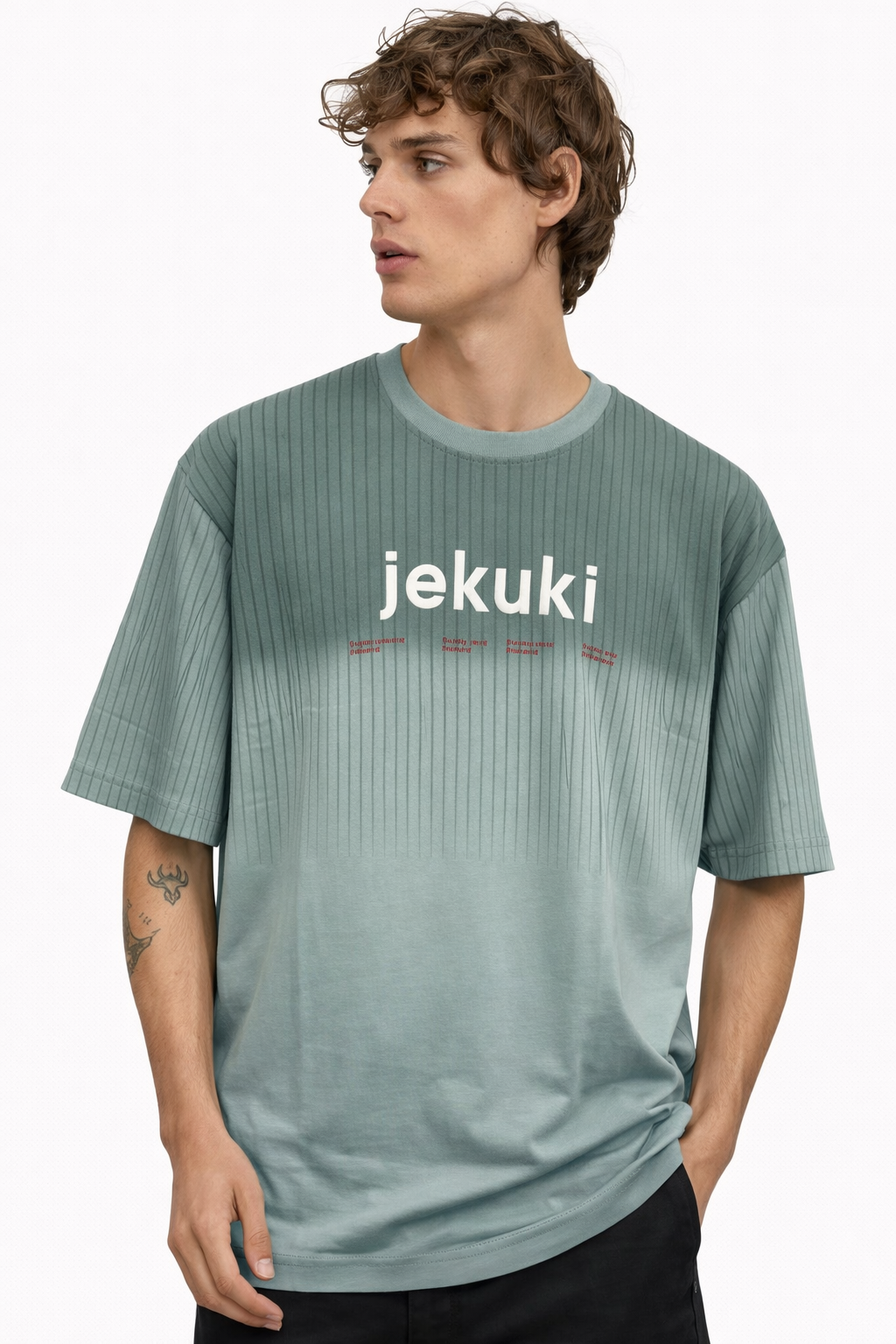 MENS BROWD SHOUILDER TSHIRT