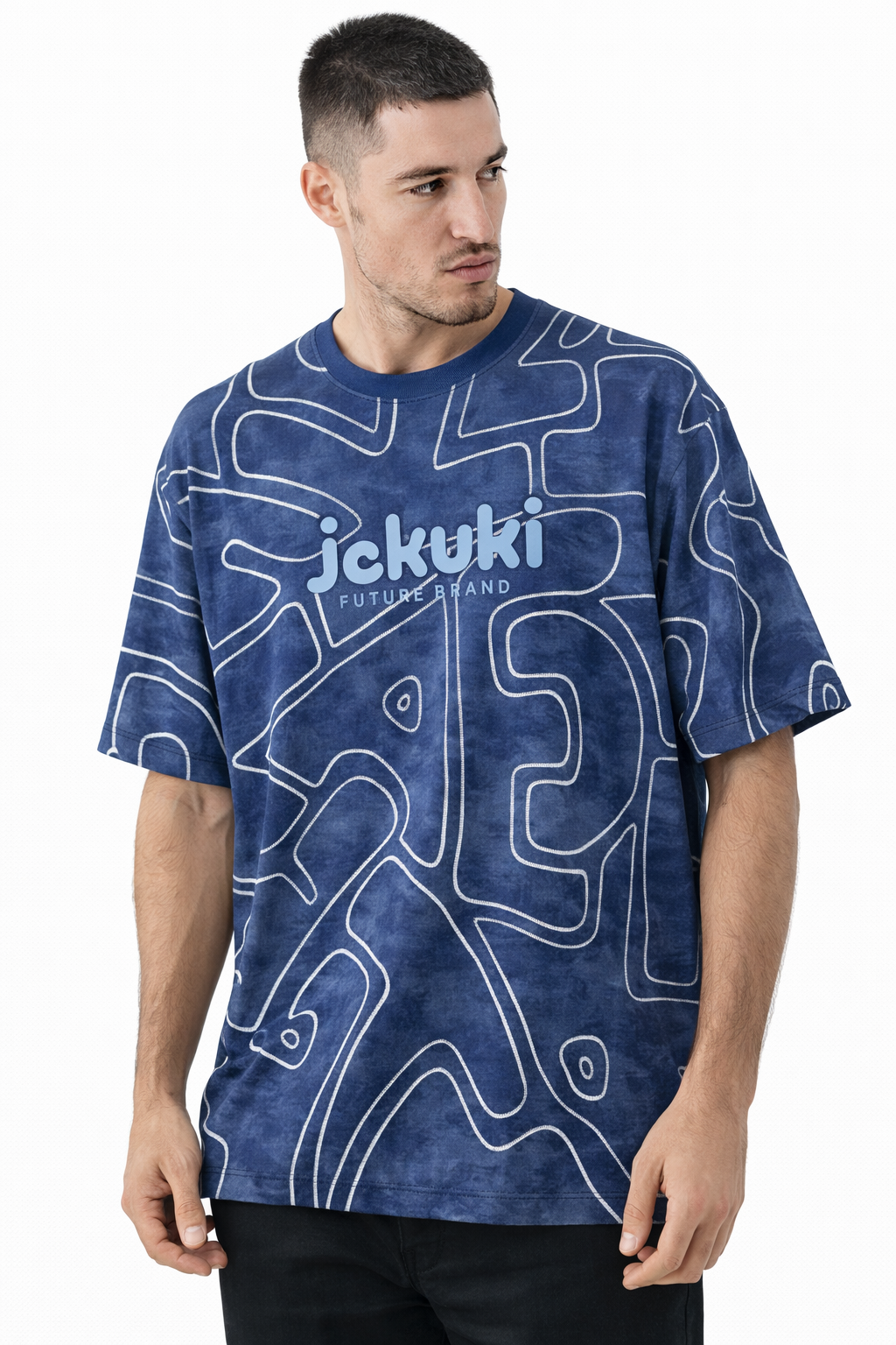 MENS BROWD SHOUILDER TSHIRT