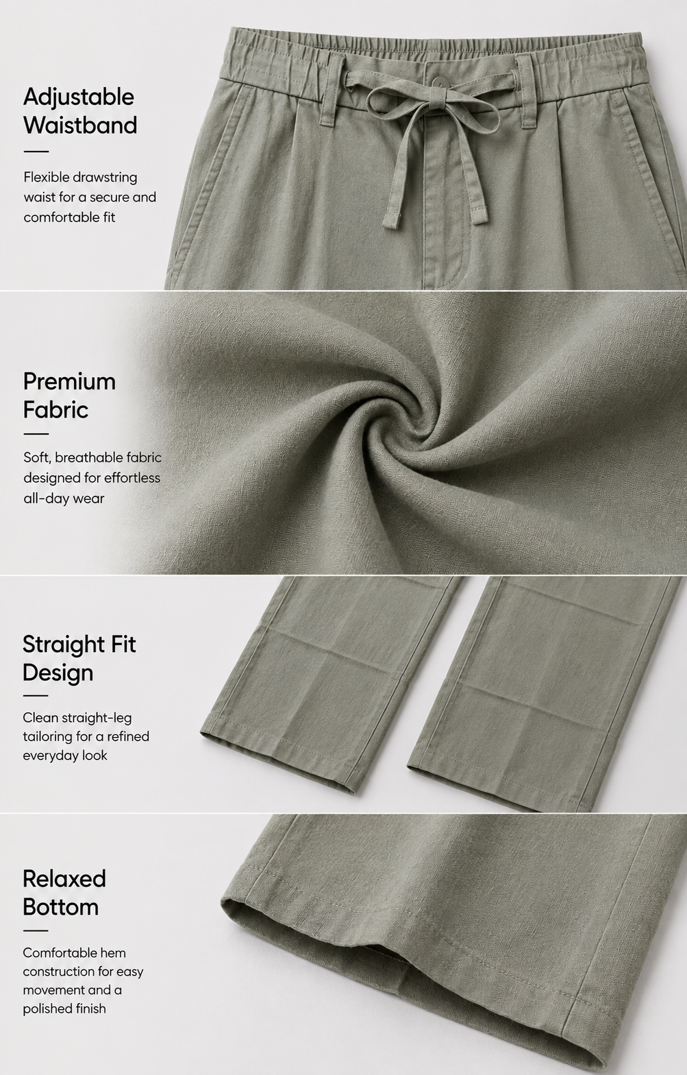 LIGHT PISTA LINEN PANT