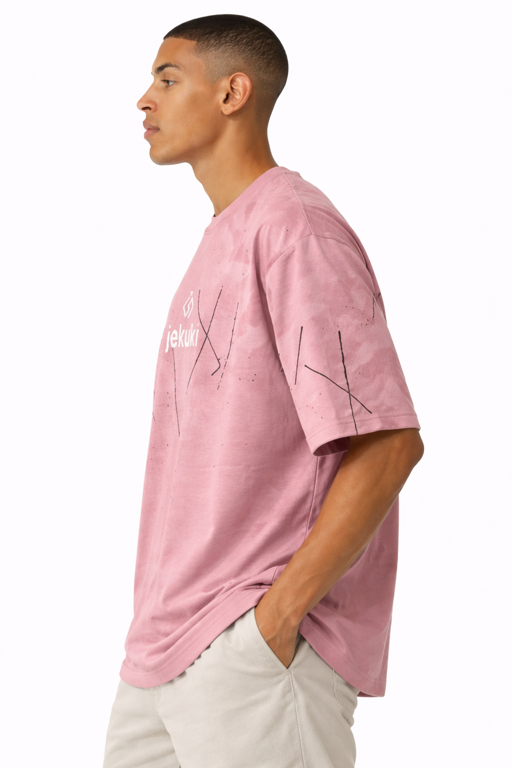 MENS BROWD SHOUILDER TSHIRT