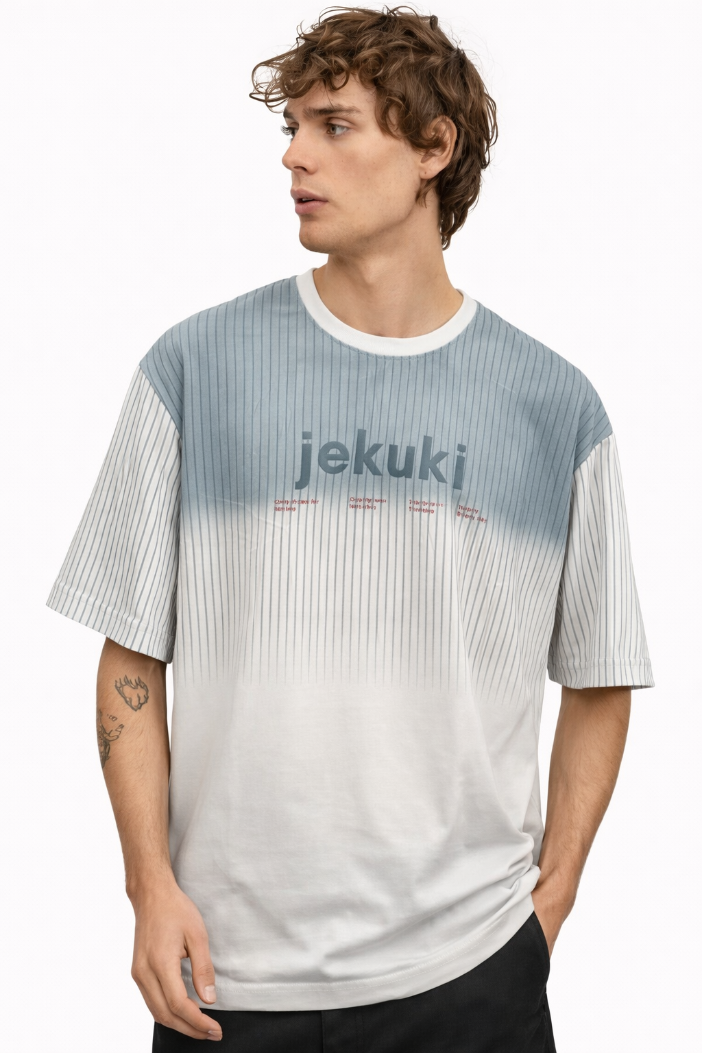 MENS BROWD SHOUILDER TSHIRT