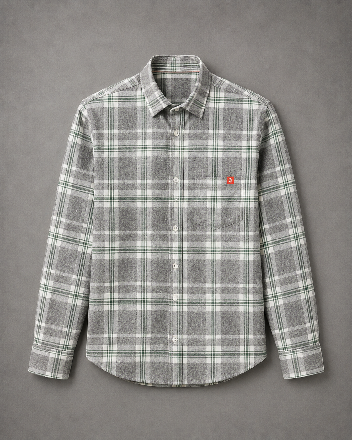 Grey Heritage Check Shirt