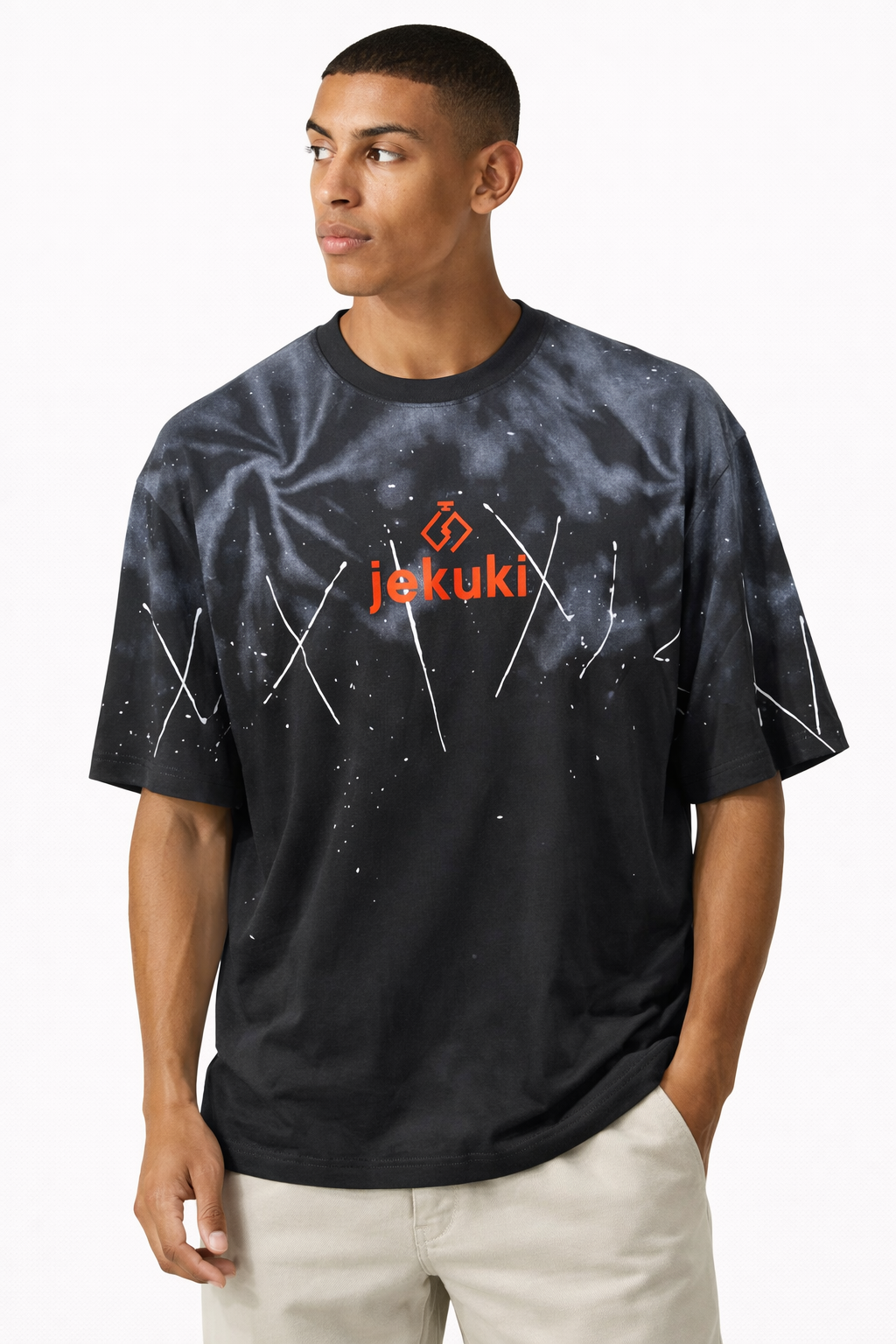 MENS BROWD SHOUILDER TSHIRT