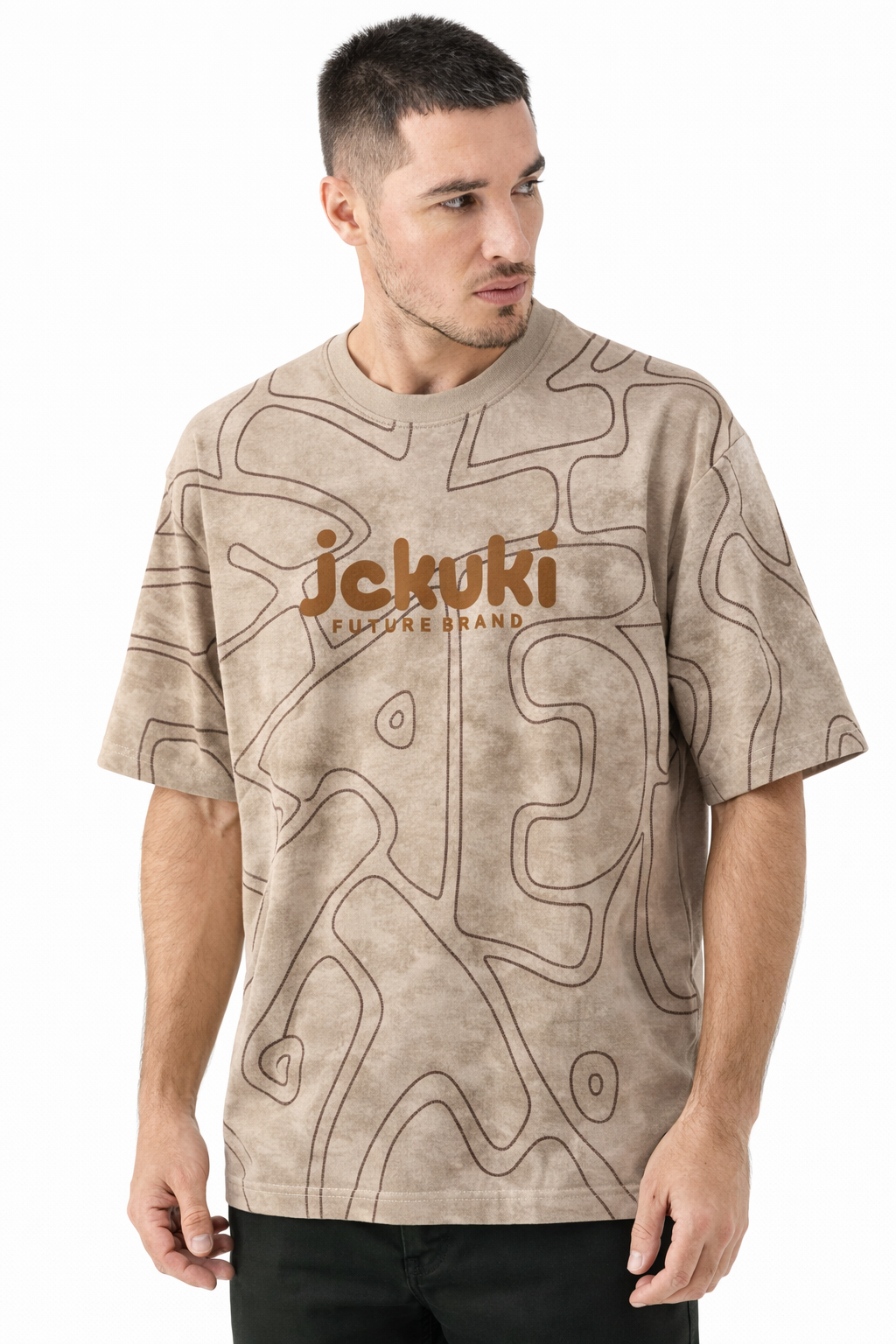 MENS BROWD SHOUILDER TSHIRT
