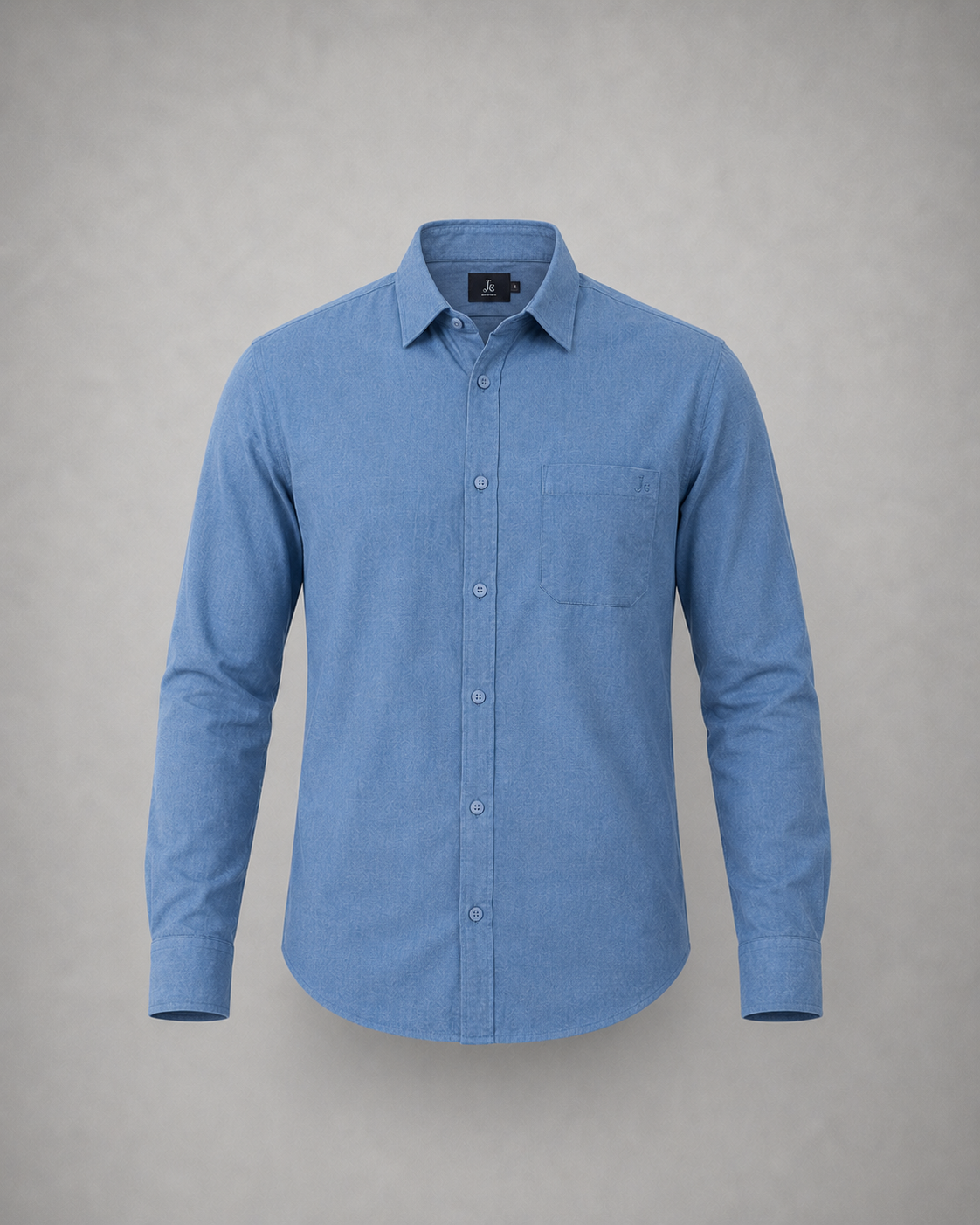 Sky Blue Cotton Shirt