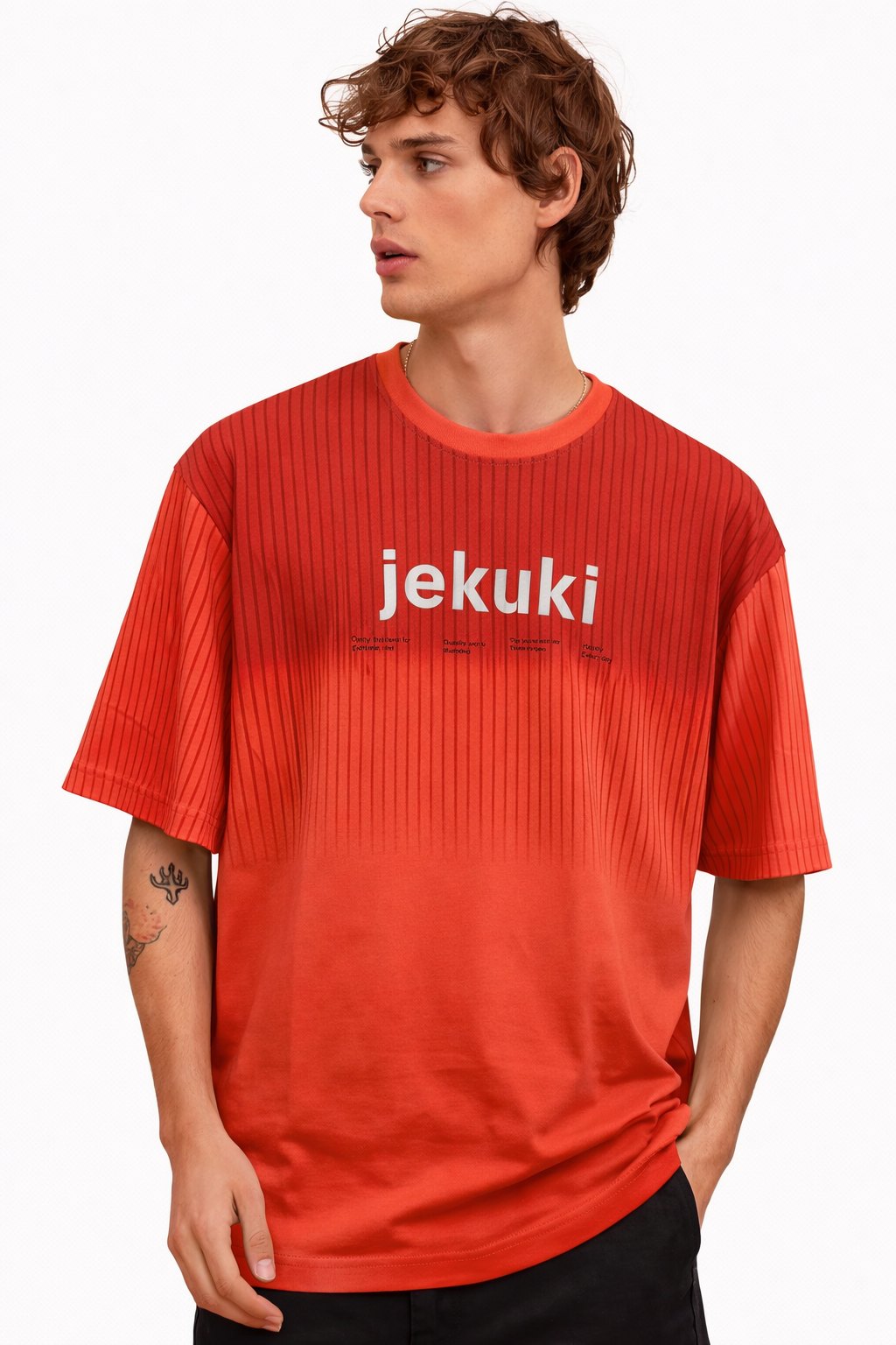 MENS BROWD SHOUILDER TSHIRT