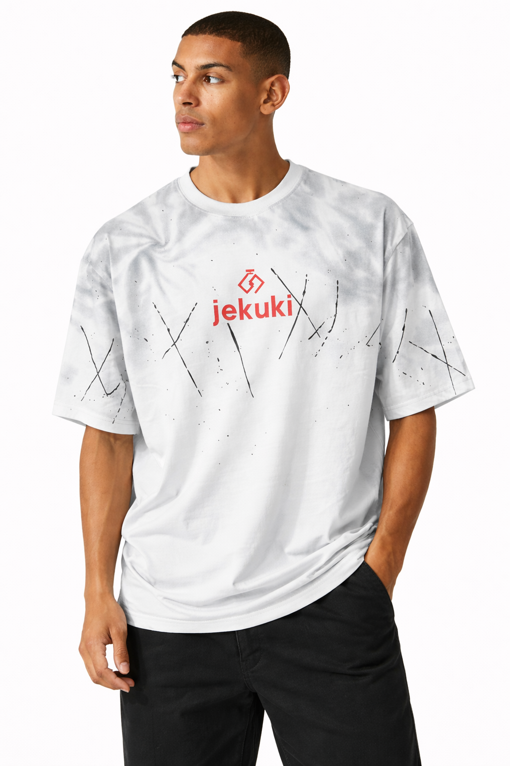 MENS BROWD SHOUILDER TSHIRT