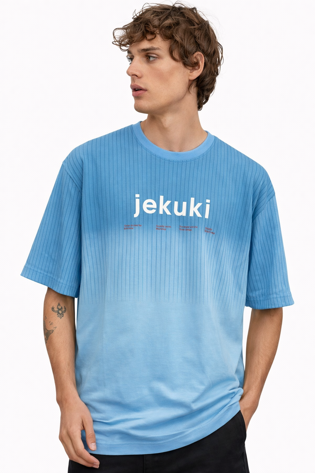 MENS BROWD SHOUILDER TSHIRT