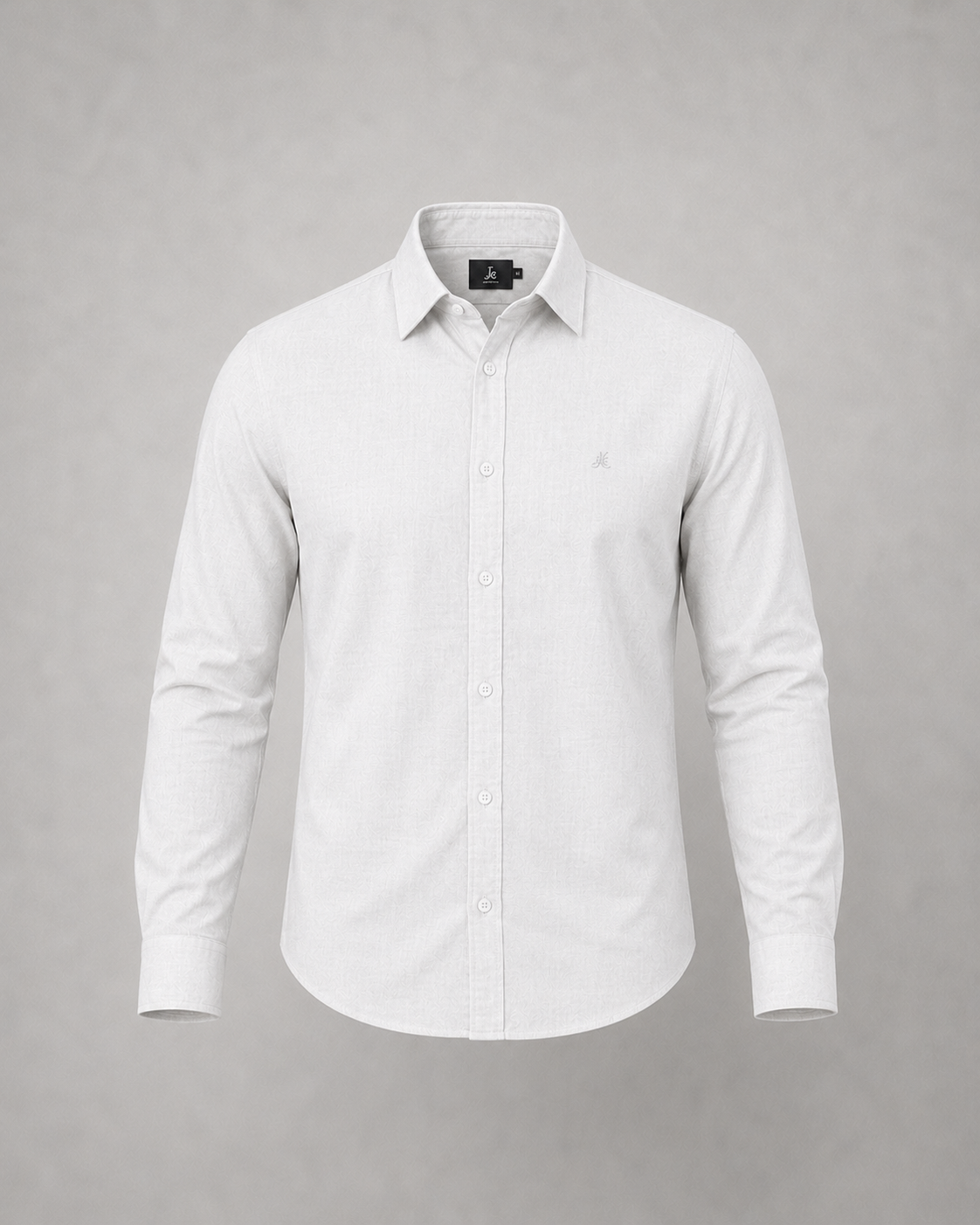 Frost White Linen Blend Shirt