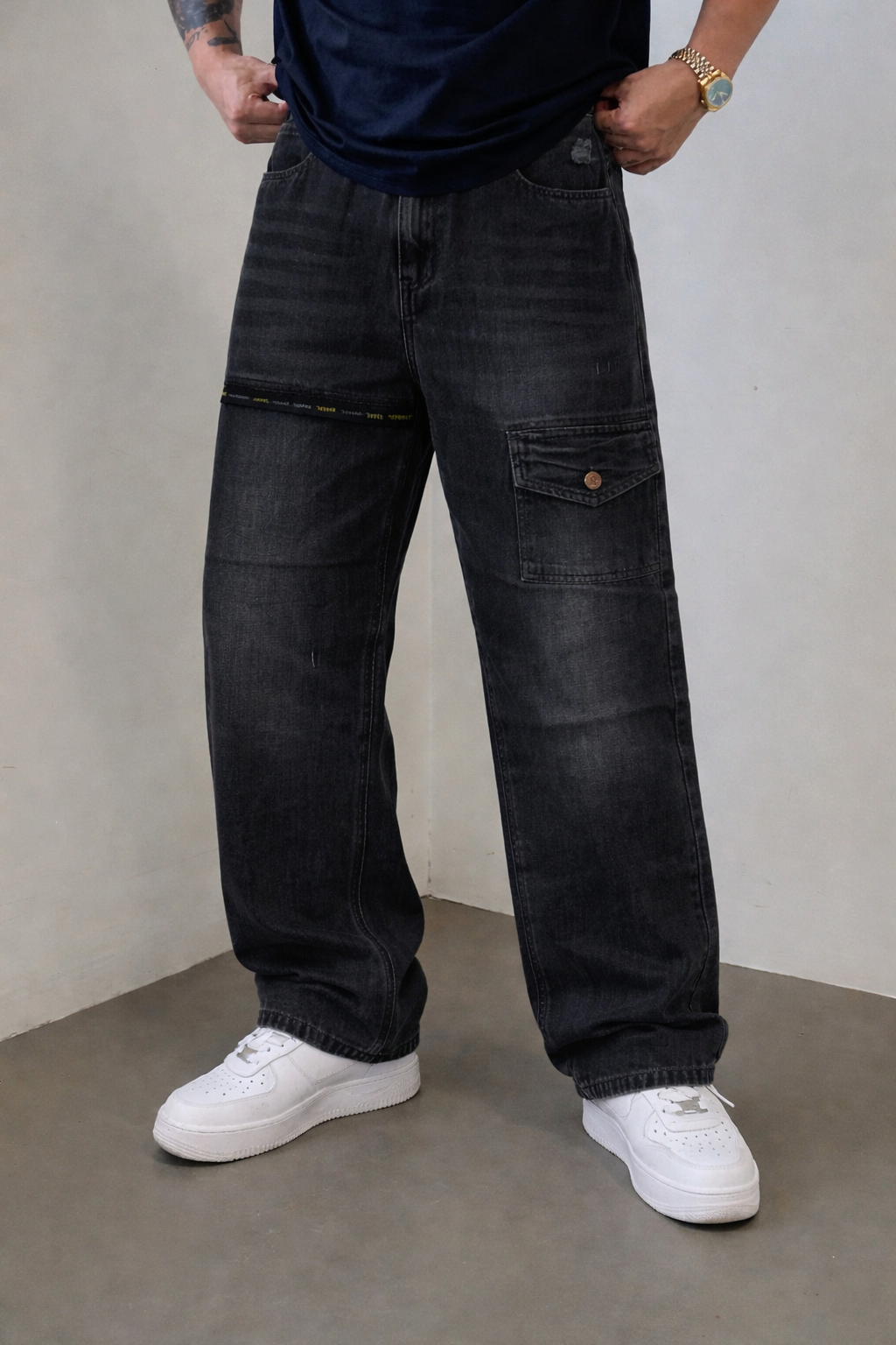 MENS BAGGY JEANS NONLYCRA DENIM