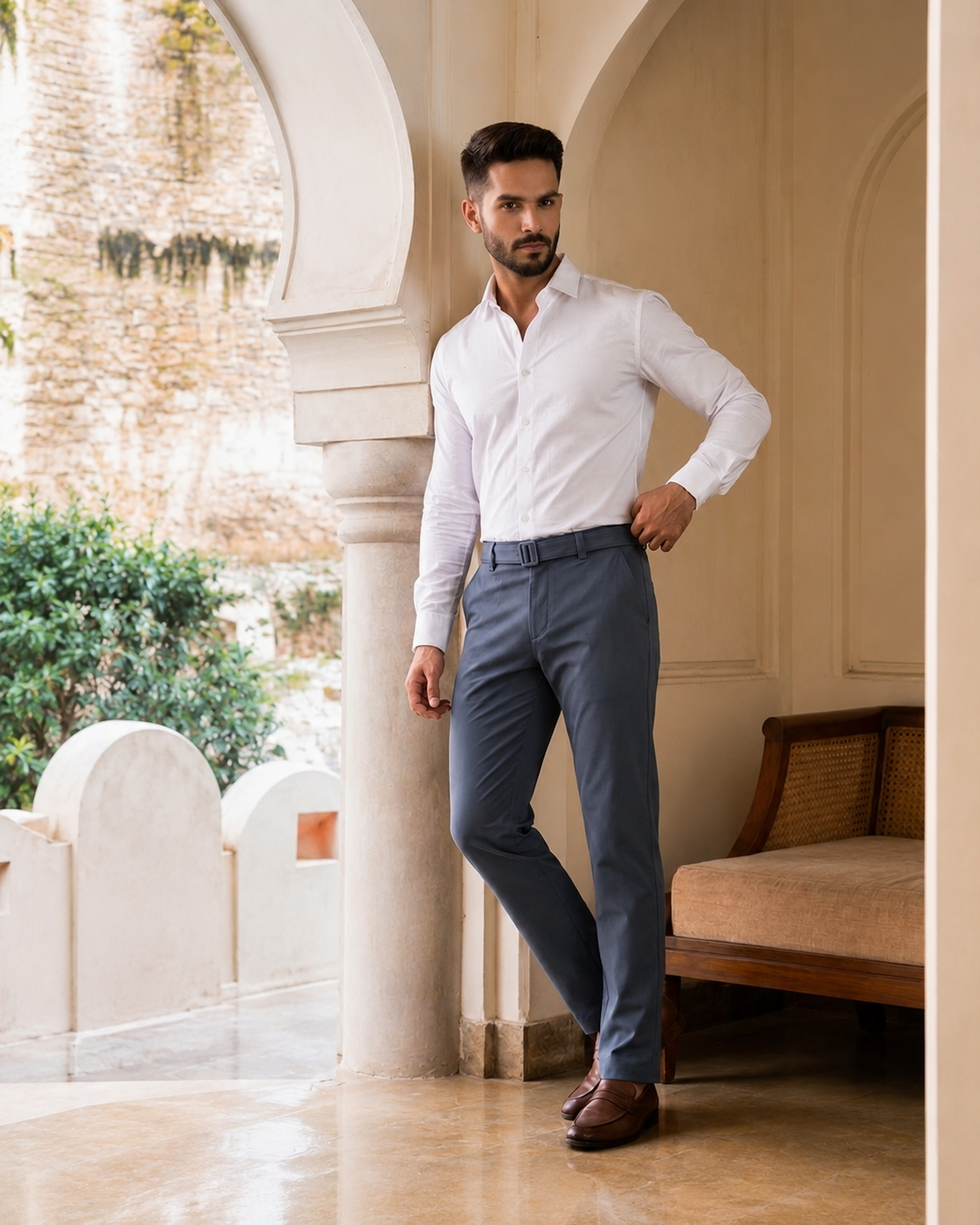 DARK GREY KOREANFIT PANT