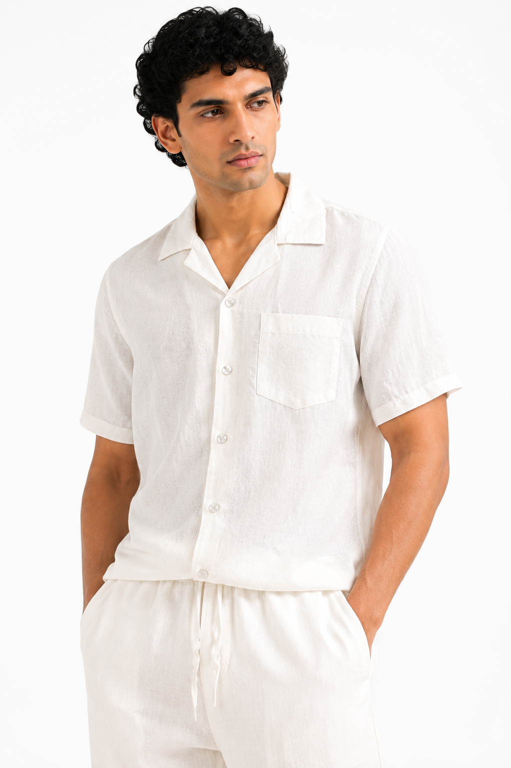 MENS CORD-SET LINEN