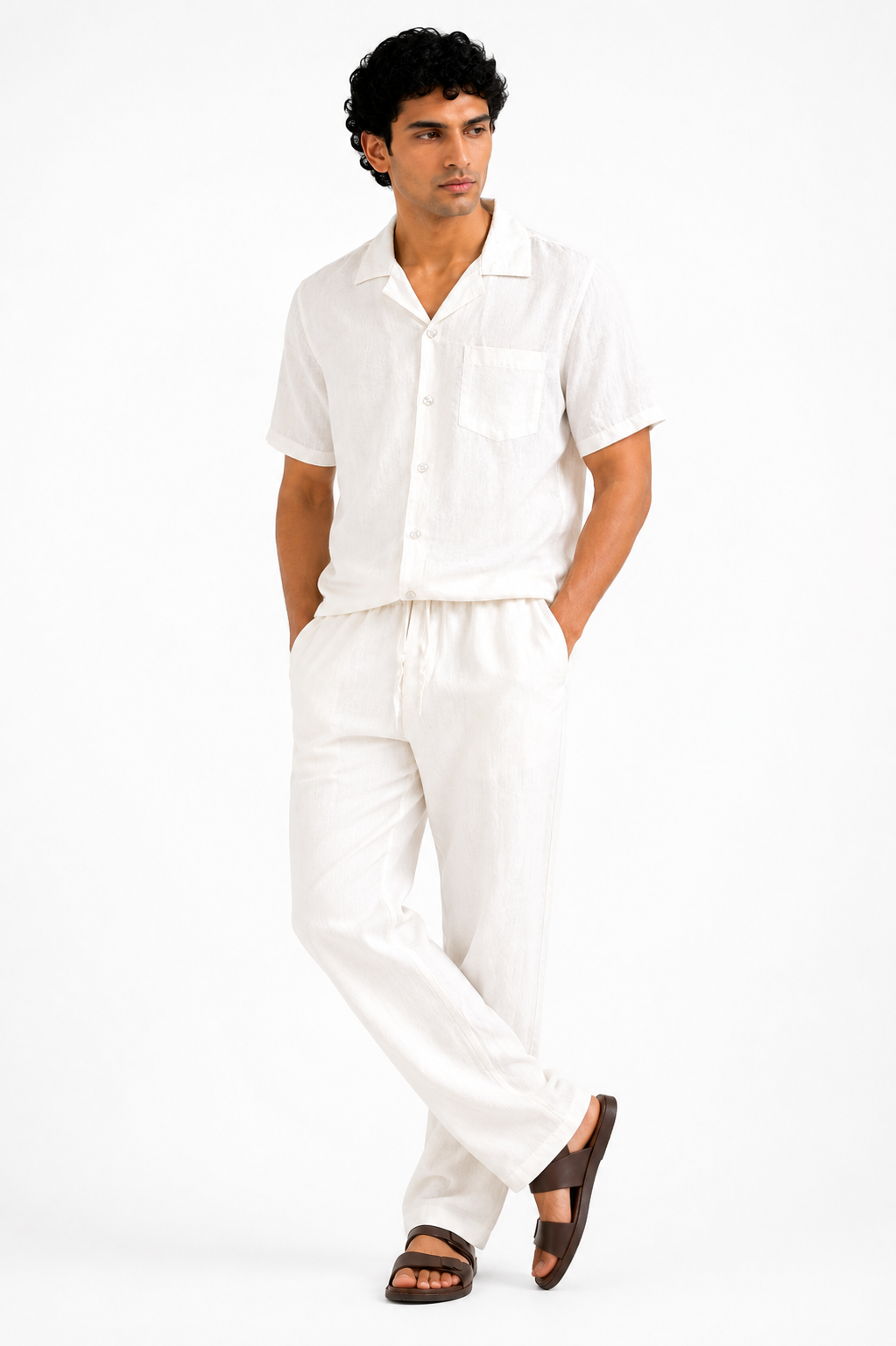 MENS CORD-SET LINEN