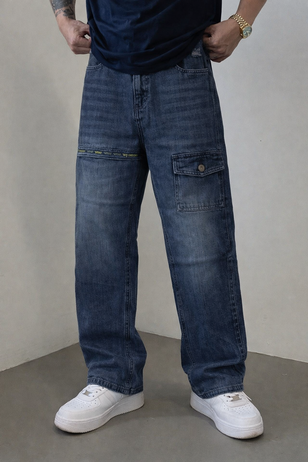 MENS BAGGY JEANS NONLYCRA DENIM