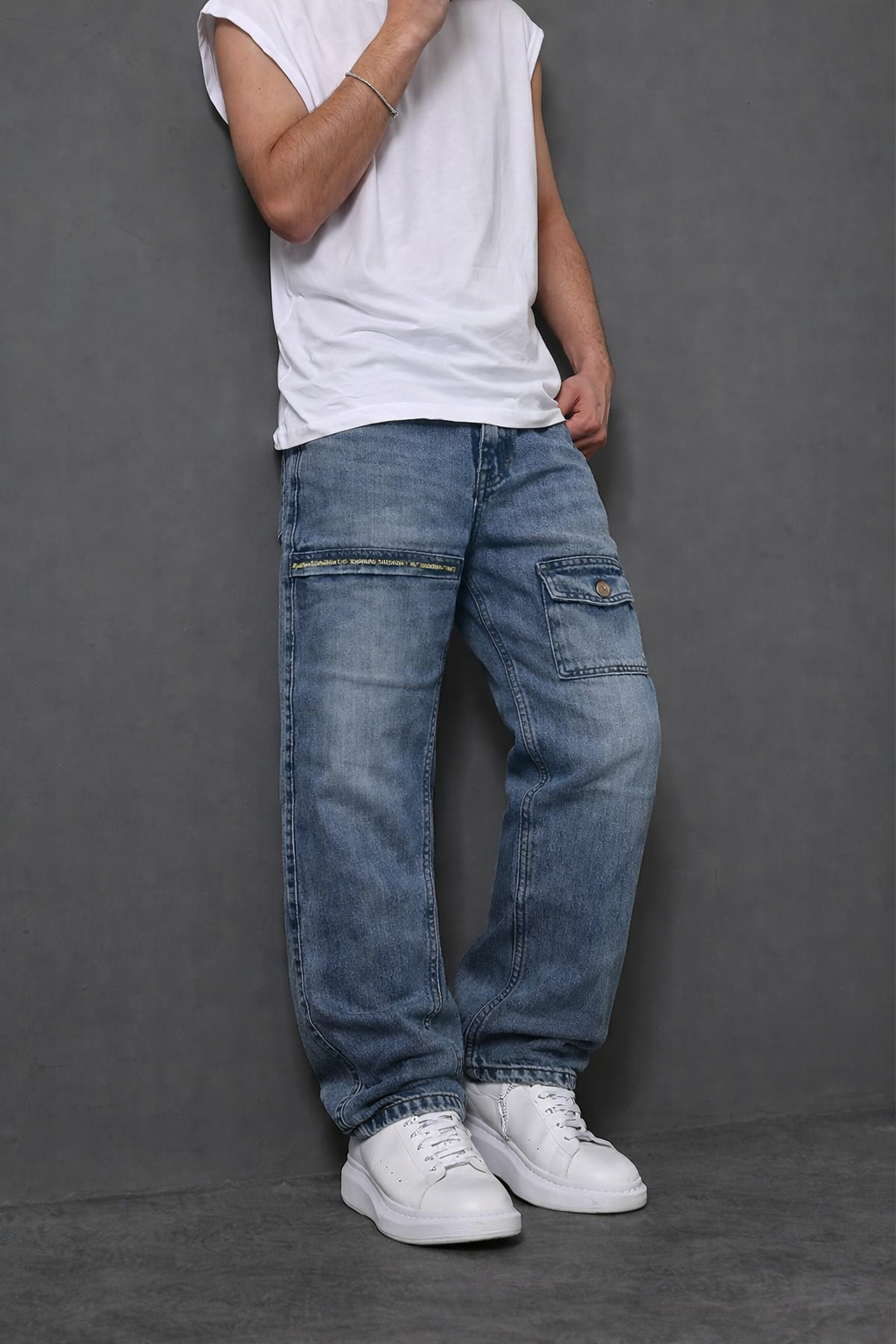 MENS BAGGY JEANS NONLYCRA DENIM