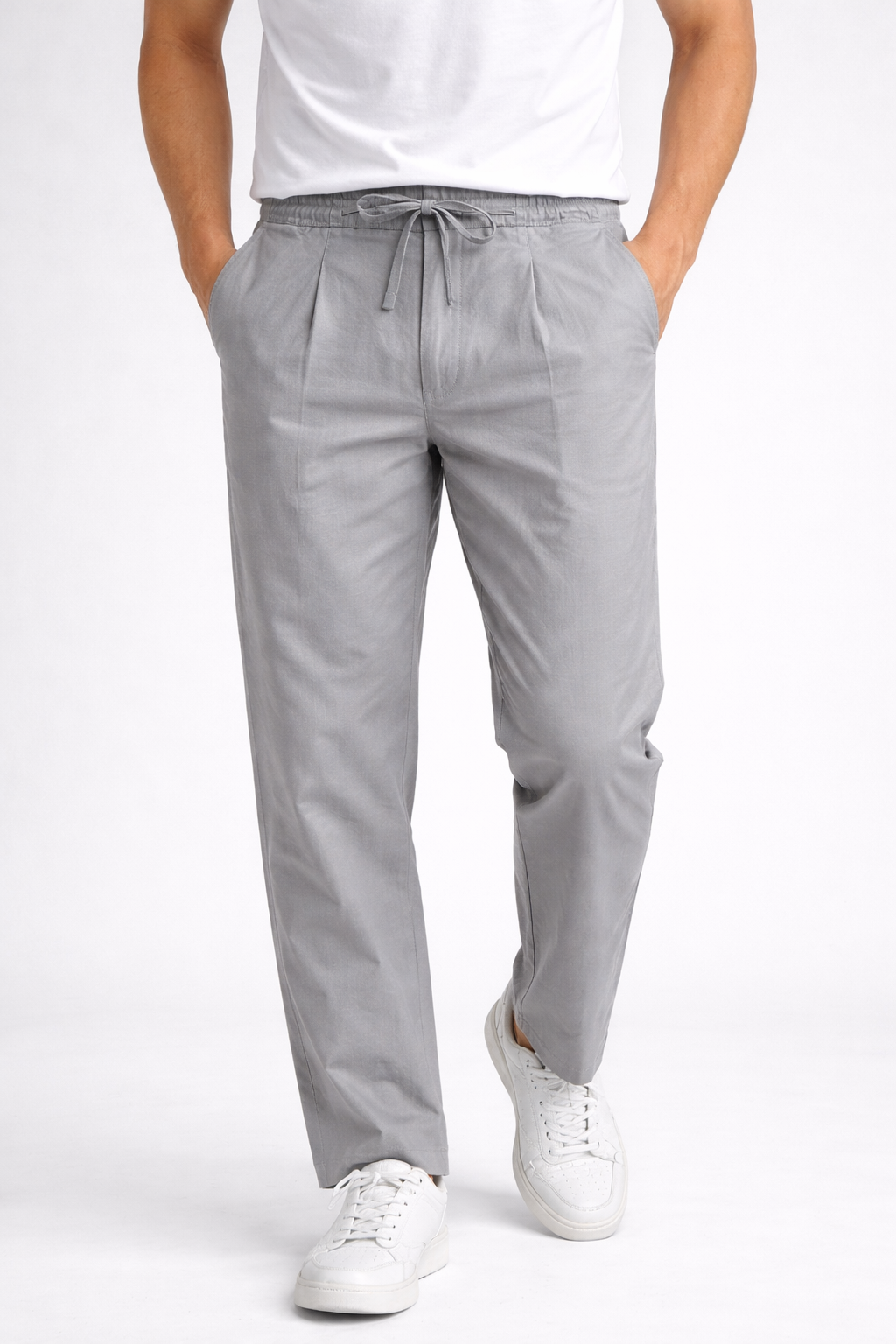 MENS KOREANFIT LINEN PANT