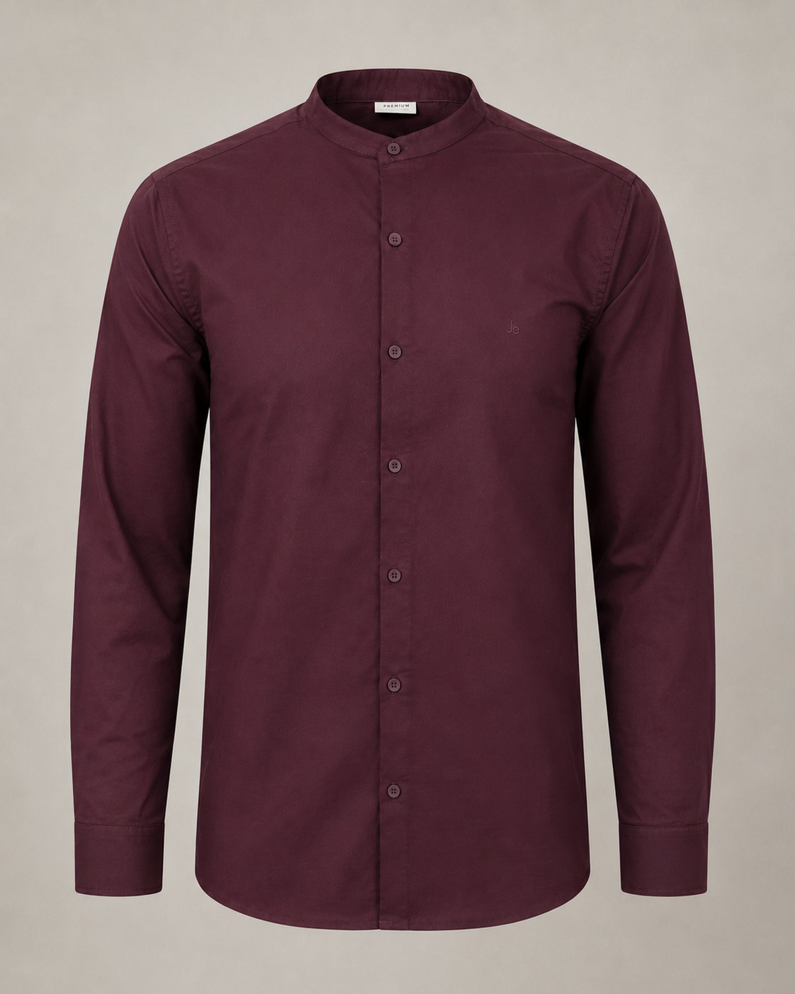 MENS STAND COLLER SHIRT