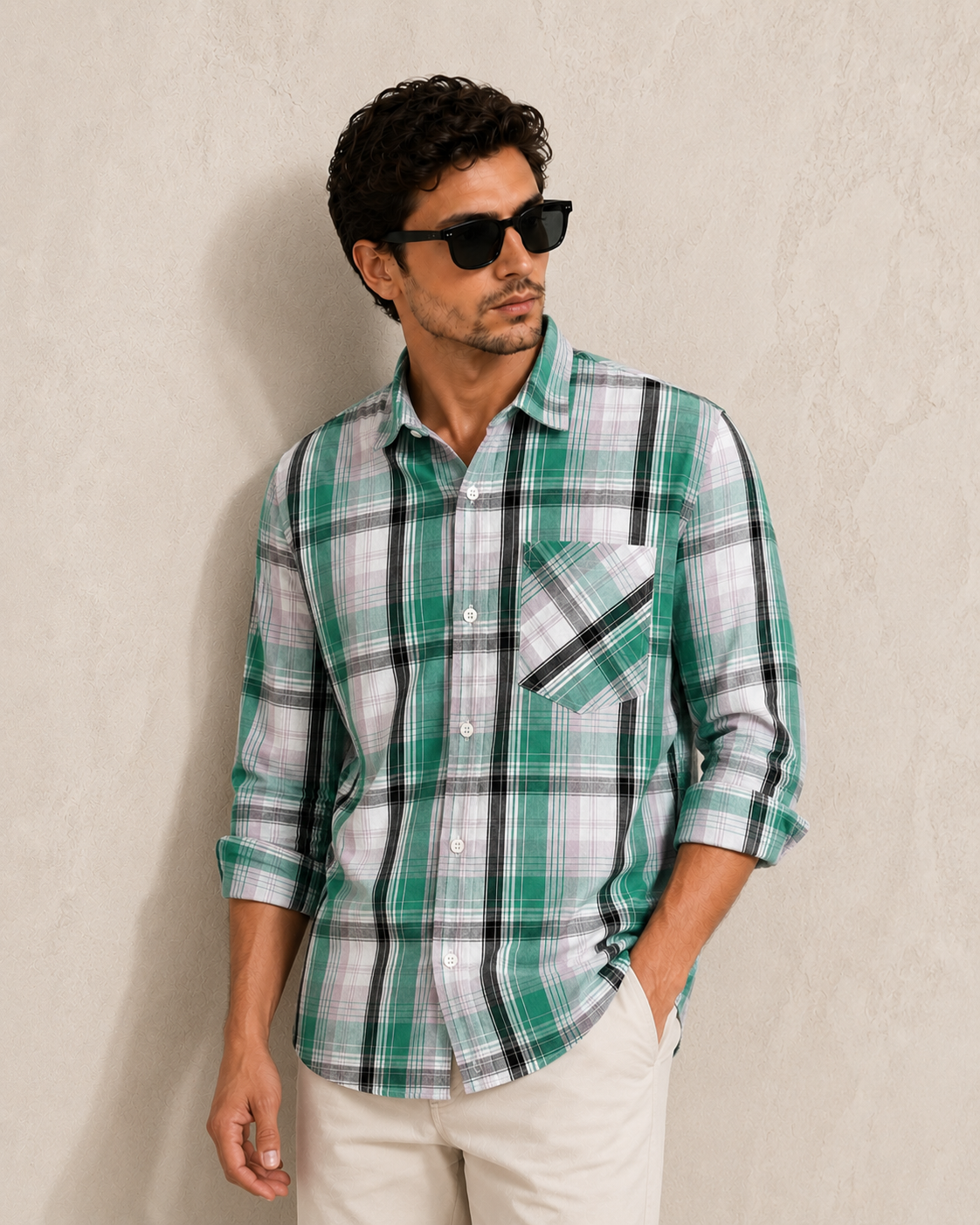 MENS CHEX SHIRT