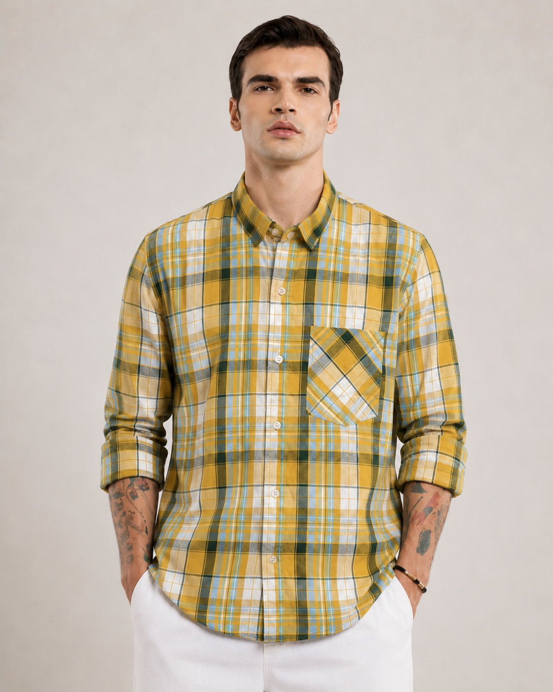 MENS CHEX SHIRT