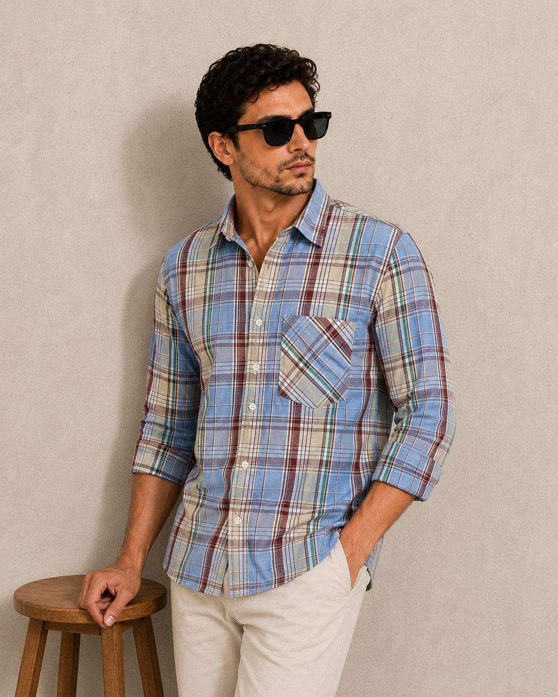 MENS CHEX SHIRT