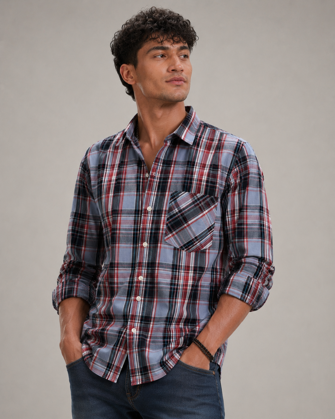 MENS CHEX SHIRT