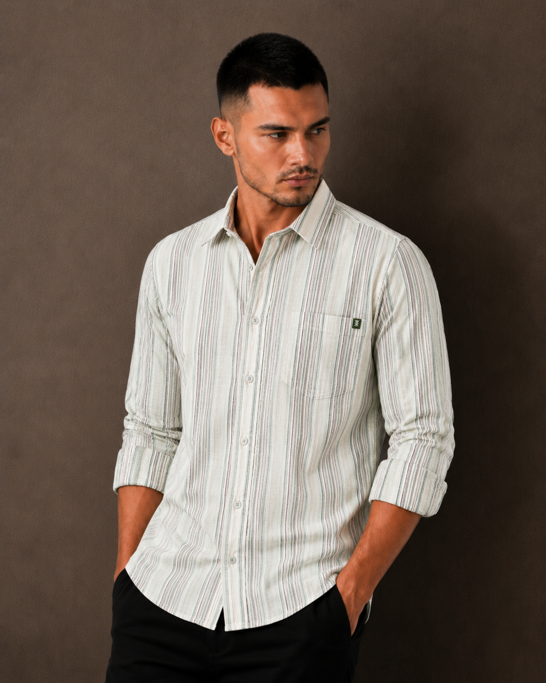 Mens Strip Shirt