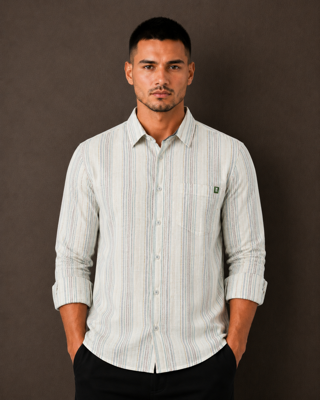 Mens Strip Shirt