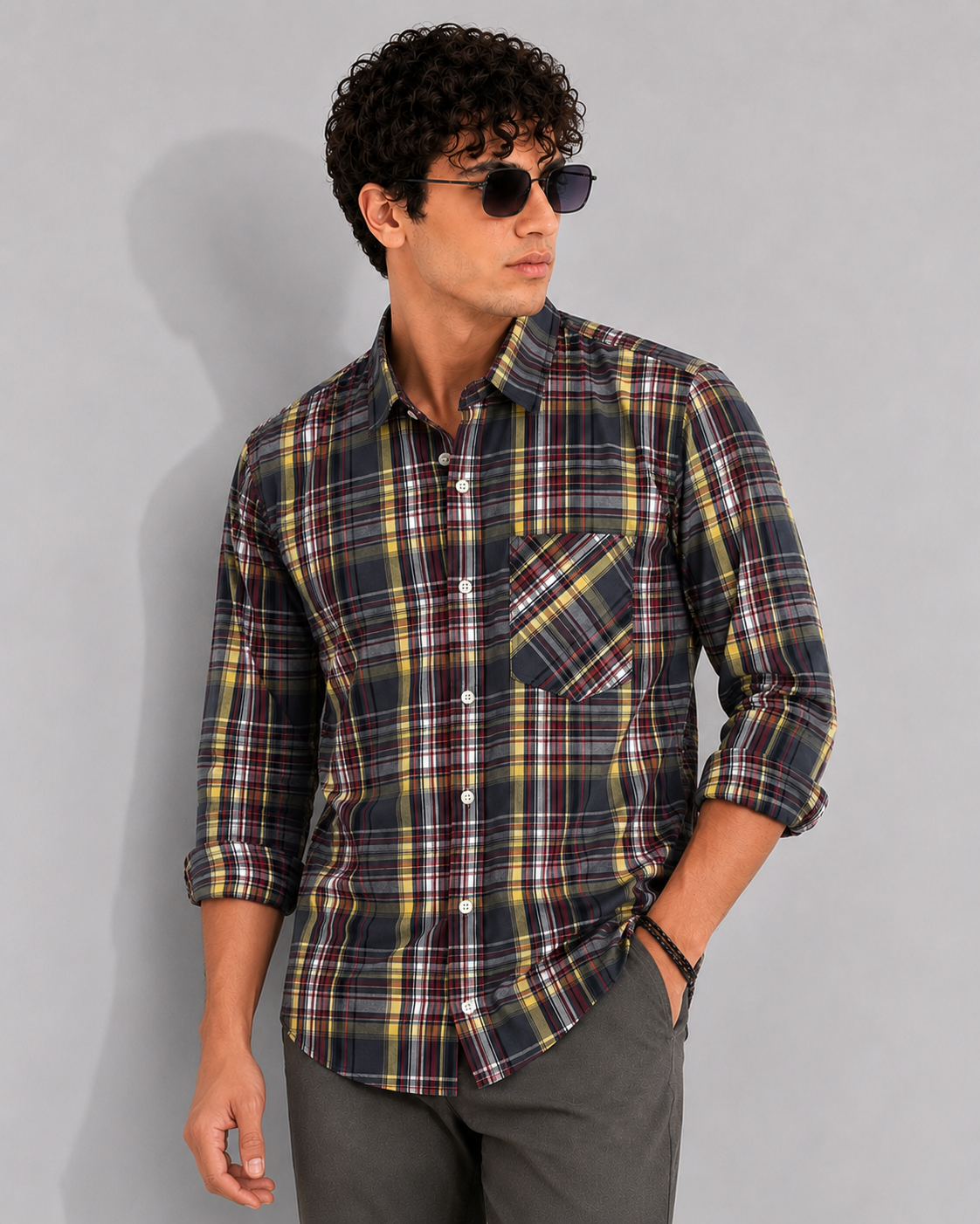 MENS CHEX SHIRT