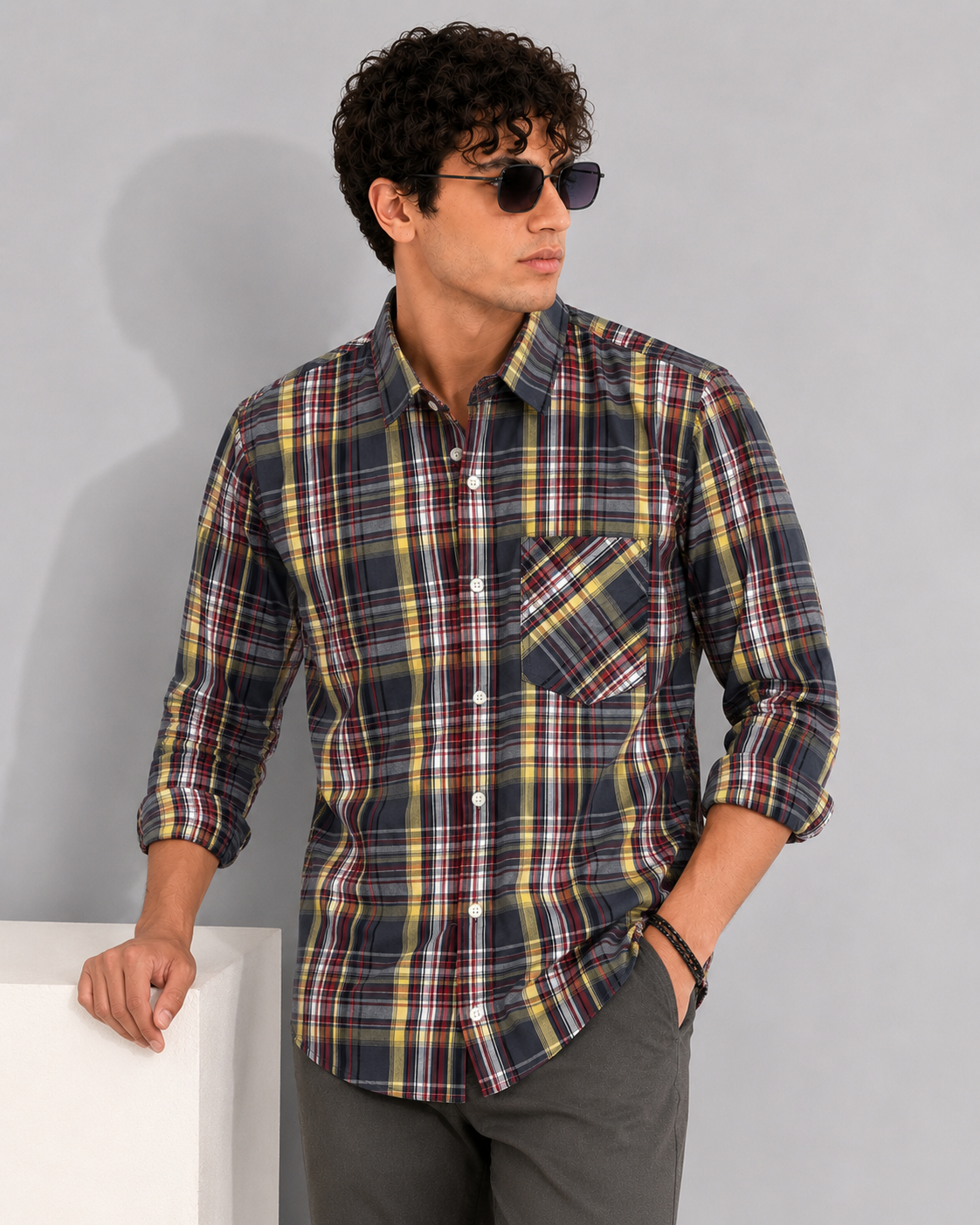 MENS CHEX SHIRT