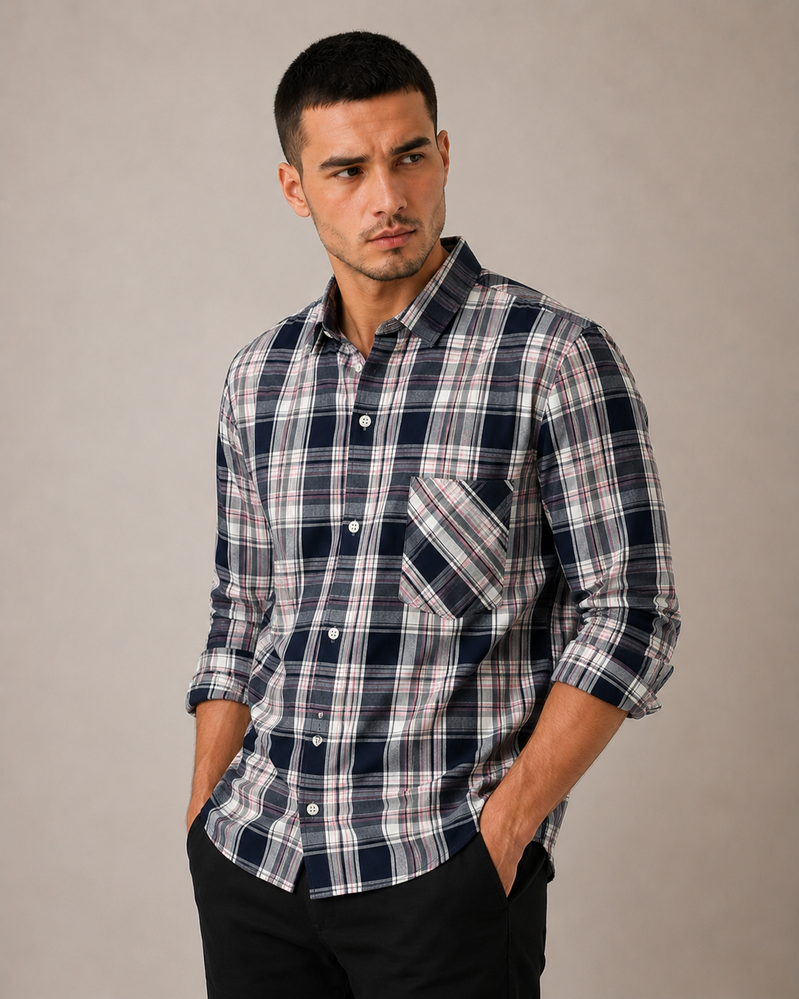 MENS CHEX SHIRT