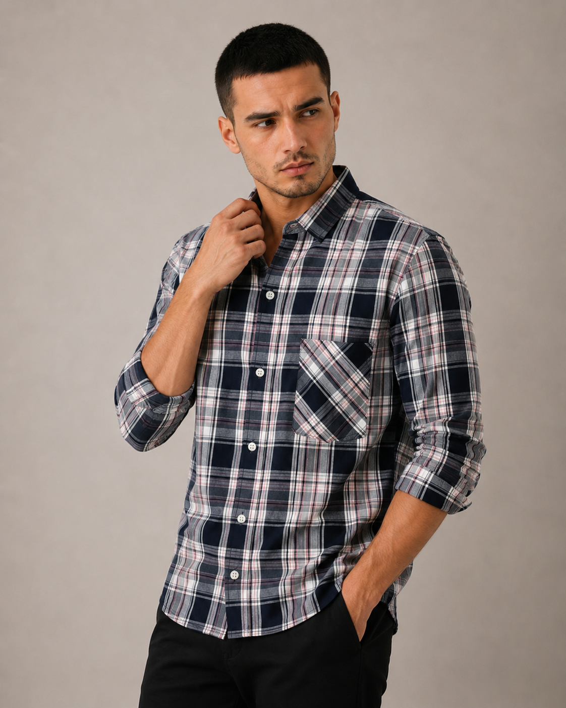 MENS CHEX SHIRT