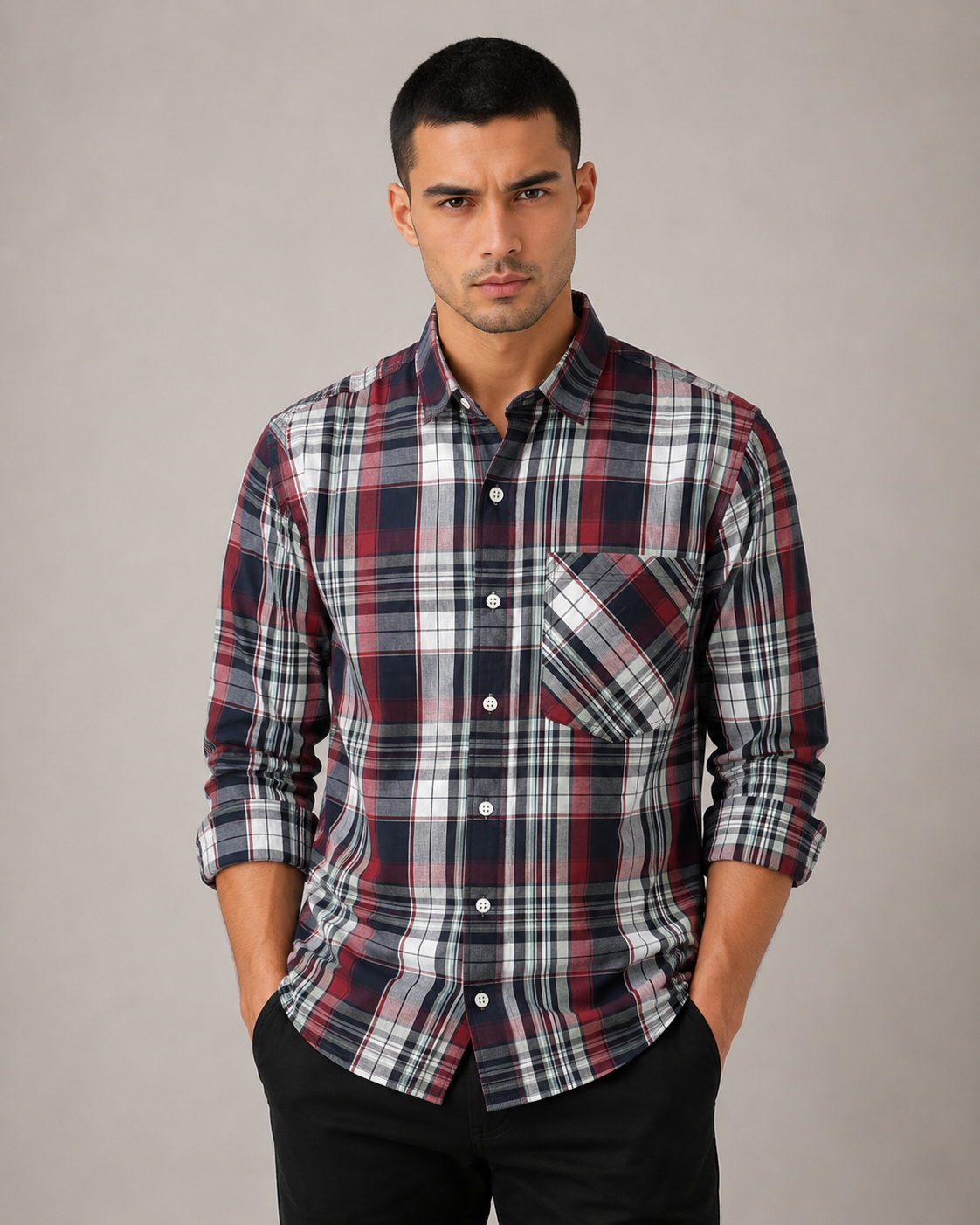 MENS CHEX SHIRT