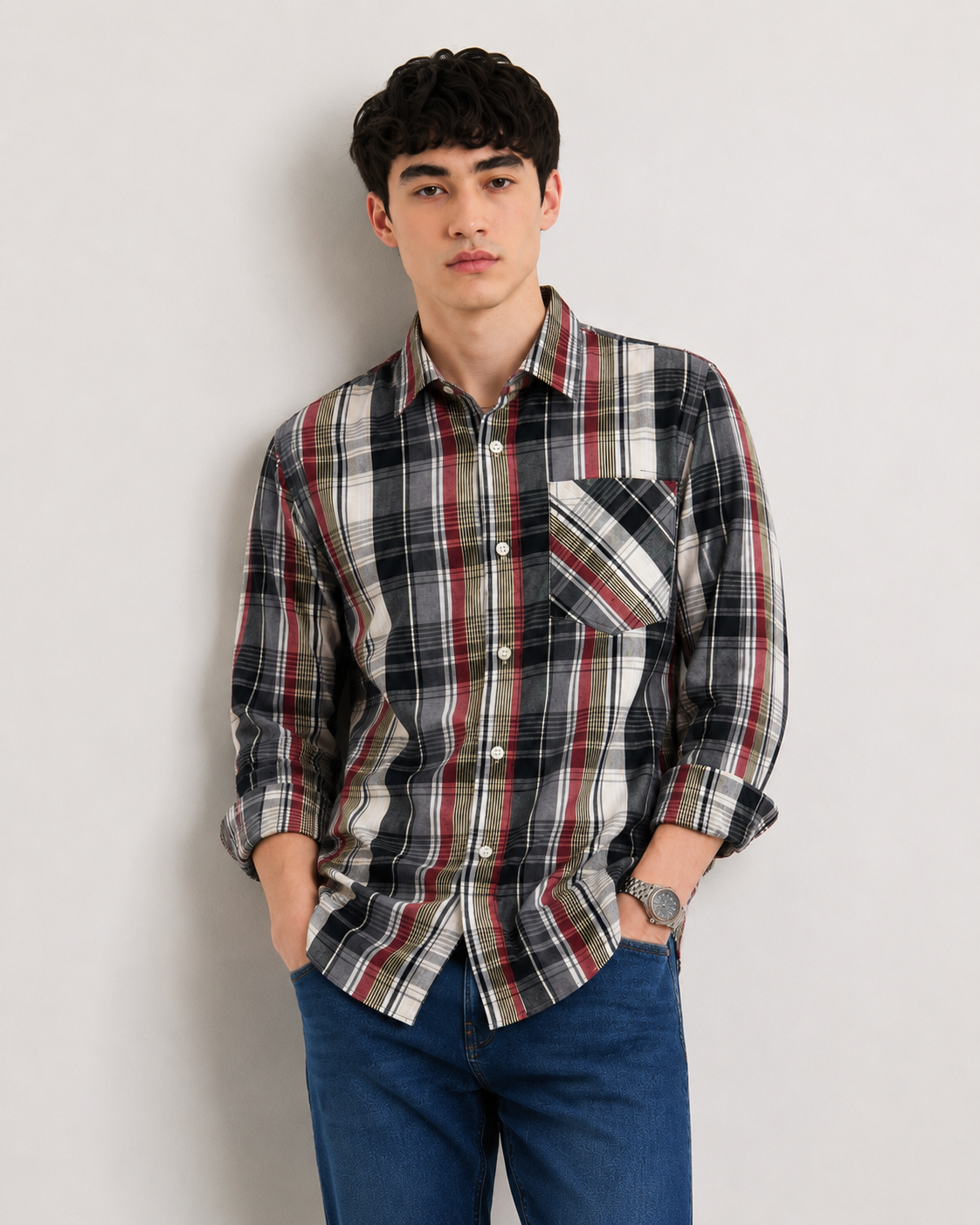 MENS CHEX SHIRT